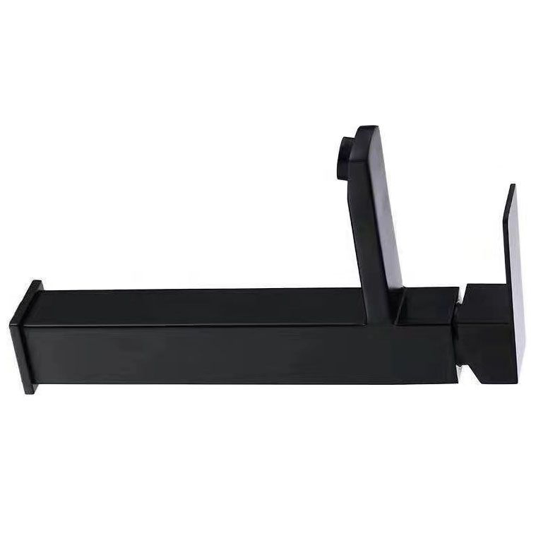 Black Bathroom Faucet Stainless Steel Modern Waterfall Sink Faucet For Home Hotel 2 Hoses - Image 3
