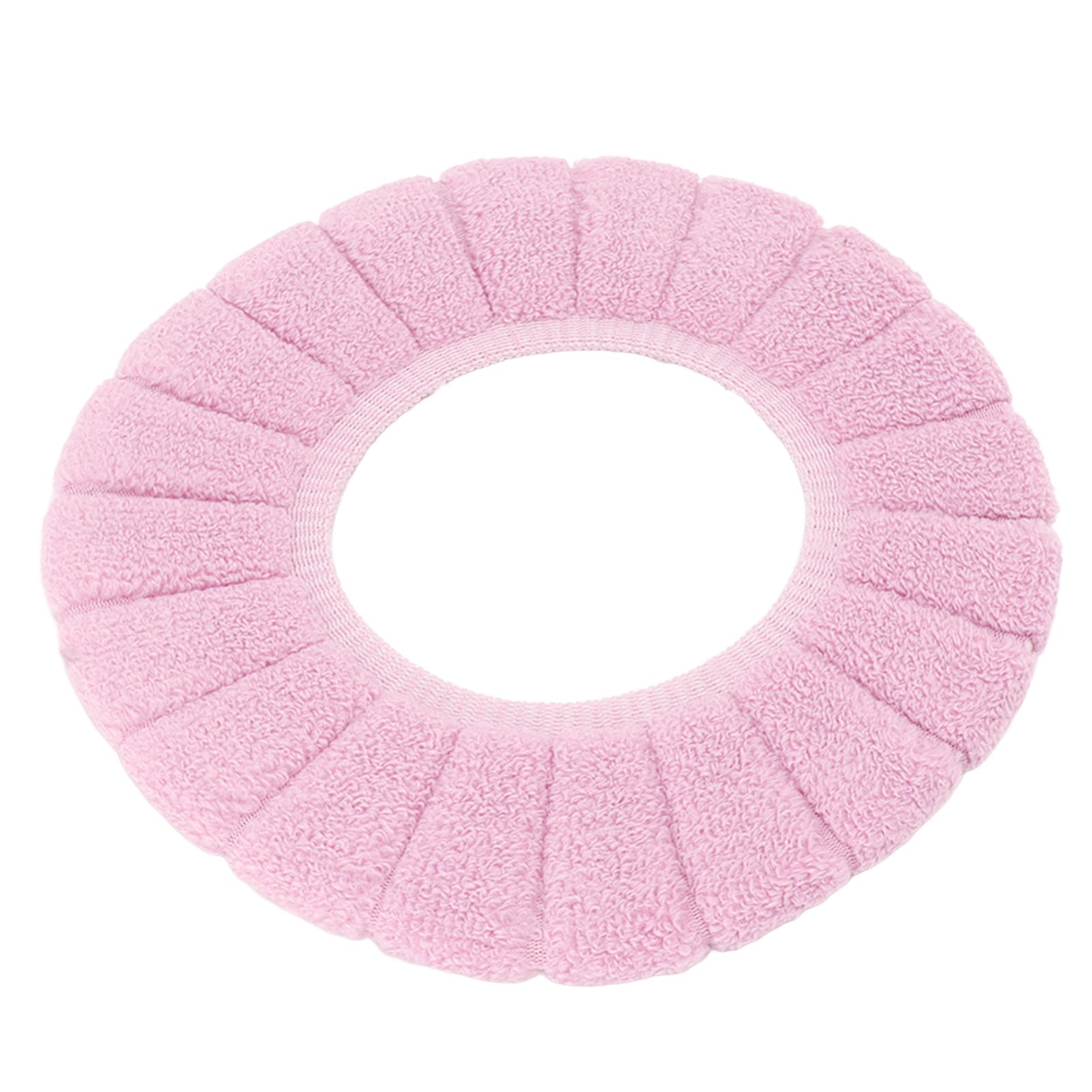 Toilet Seating Cover Warm Soft Comfortable Washable Reusable Non Slip Toilet Seating Pad Replacement Pink - Image 4