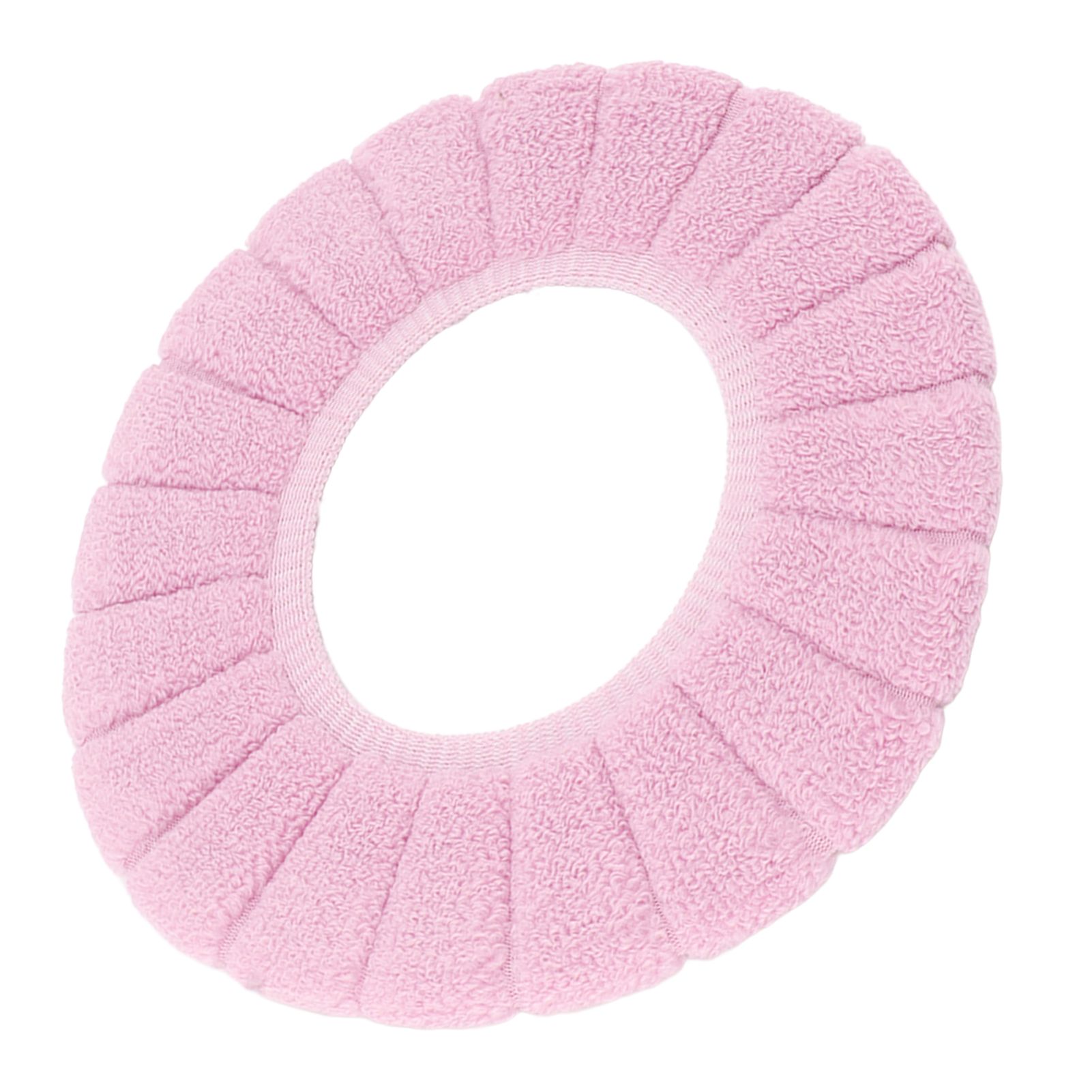 Toilet Seating Cover Warm Soft Comfortable Washable Reusable Non Slip Toilet Seating Pad Replacement Pink - Image 5