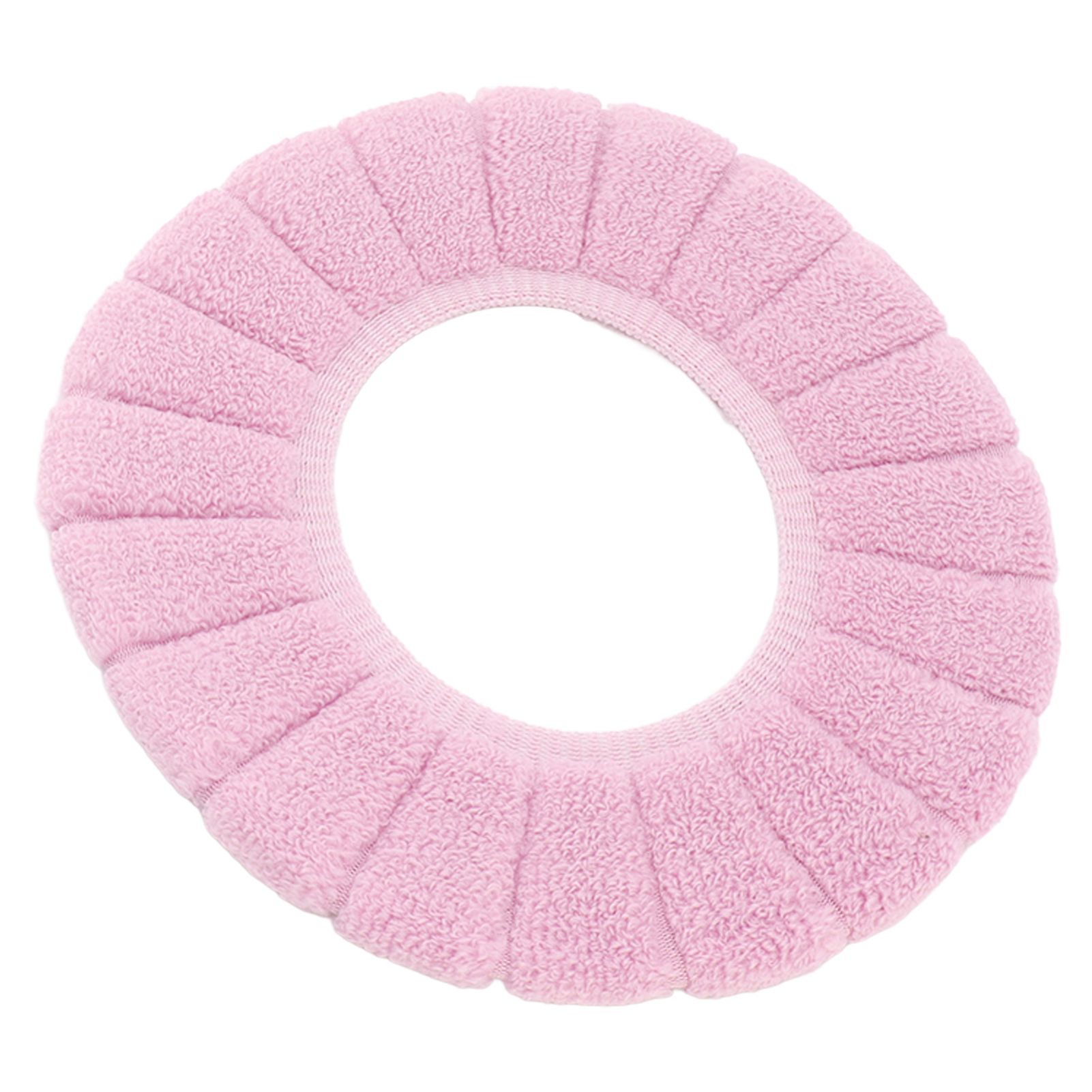 Toilet Seating Cover Warm Soft Comfortable Washable Reusable Non Slip Toilet Seating Pad Replacement Pink - Image 7