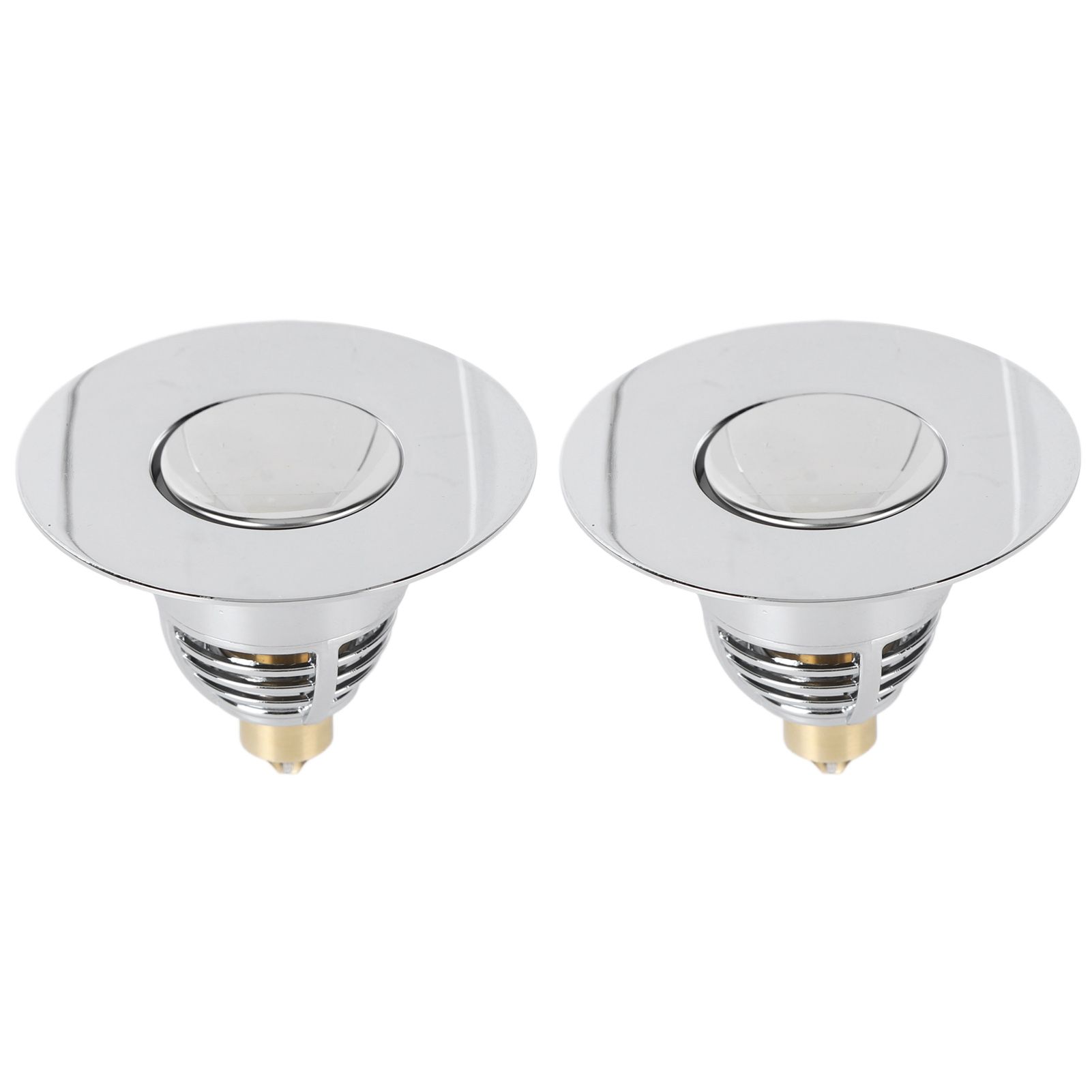2Pcs Bathroom Sink Stopper Basin Pop Up Sink Drain Strainer Plug for Washbasin Bathroom - Image 3