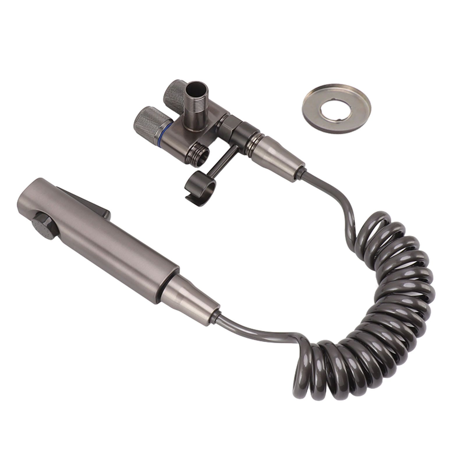 Bidet Sprayer for Toilet Handheld Bidet Attachment Toilet Sprayer Set with Hose for Feminine Wash Hygiene Grey - Image 1