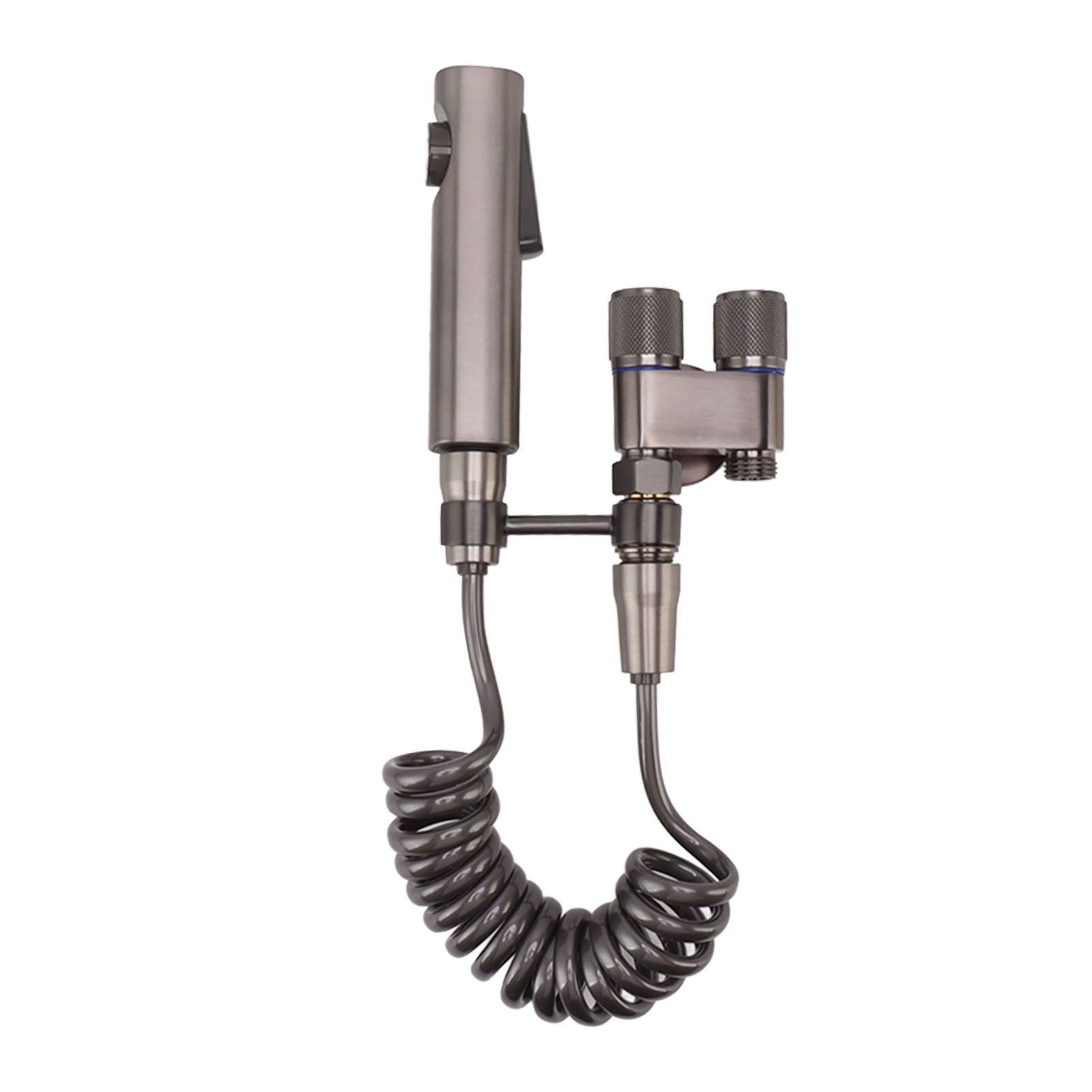Bidet Sprayer for Toilet Handheld Bidet Attachment Toilet Sprayer Set with Hose for Feminine Wash Hygiene Grey - Image 3