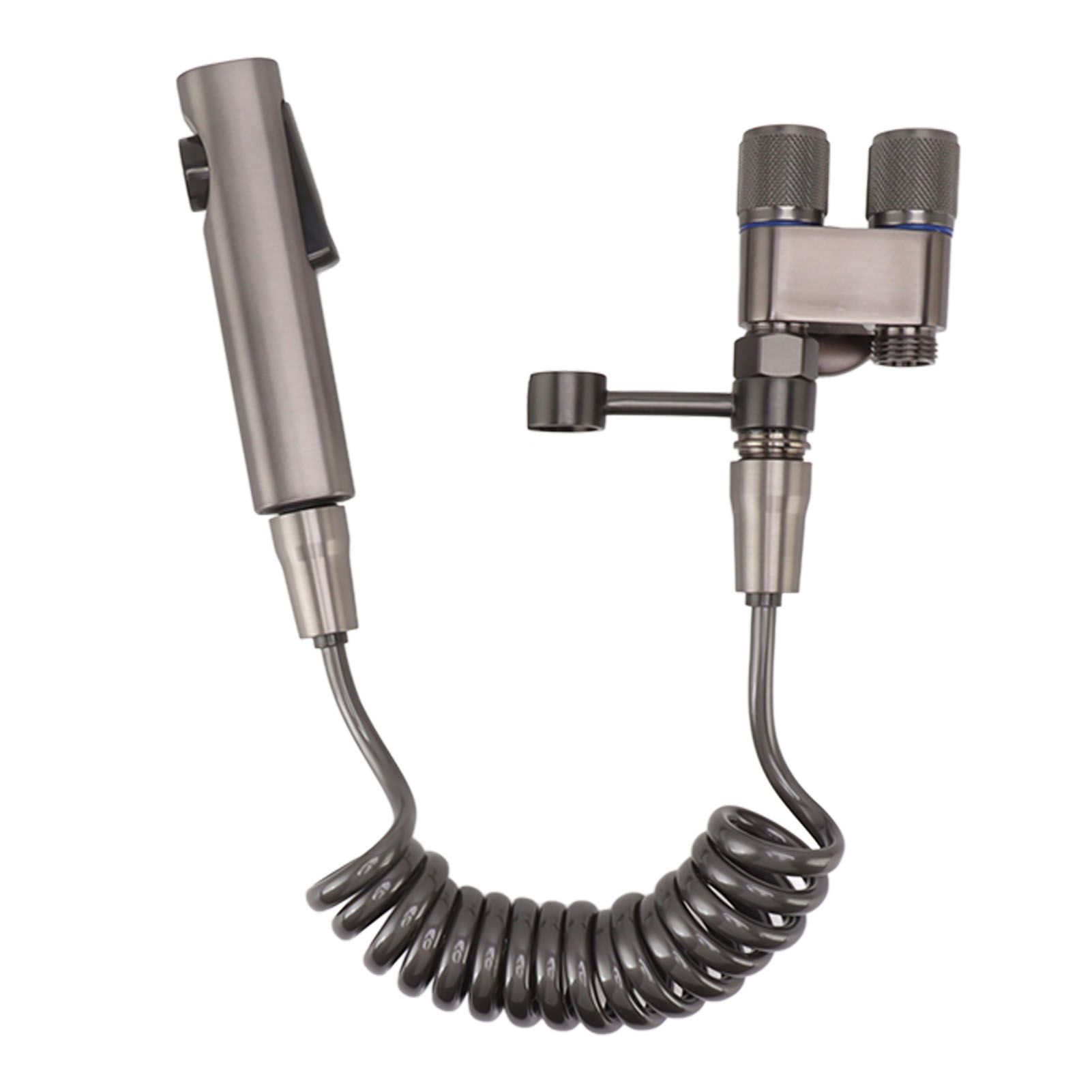 Bidet Sprayer for Toilet Handheld Bidet Attachment Toilet Sprayer Set with Hose for Feminine Wash Hygiene Grey - Image 4