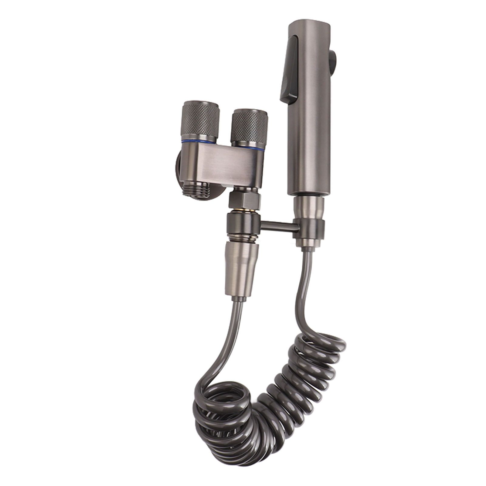Bidet Sprayer for Toilet Handheld Bidet Attachment Toilet Sprayer Set with Hose for Feminine Wash Hygiene Grey - Image 6