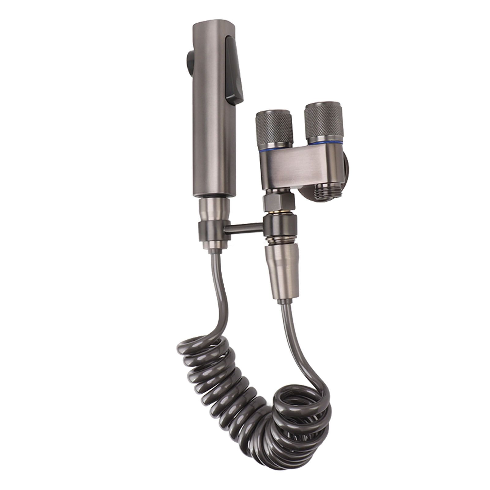 Bidet Sprayer for Toilet Handheld Bidet Attachment Toilet Sprayer Set with Hose for Feminine Wash Hygiene Grey - Image 7