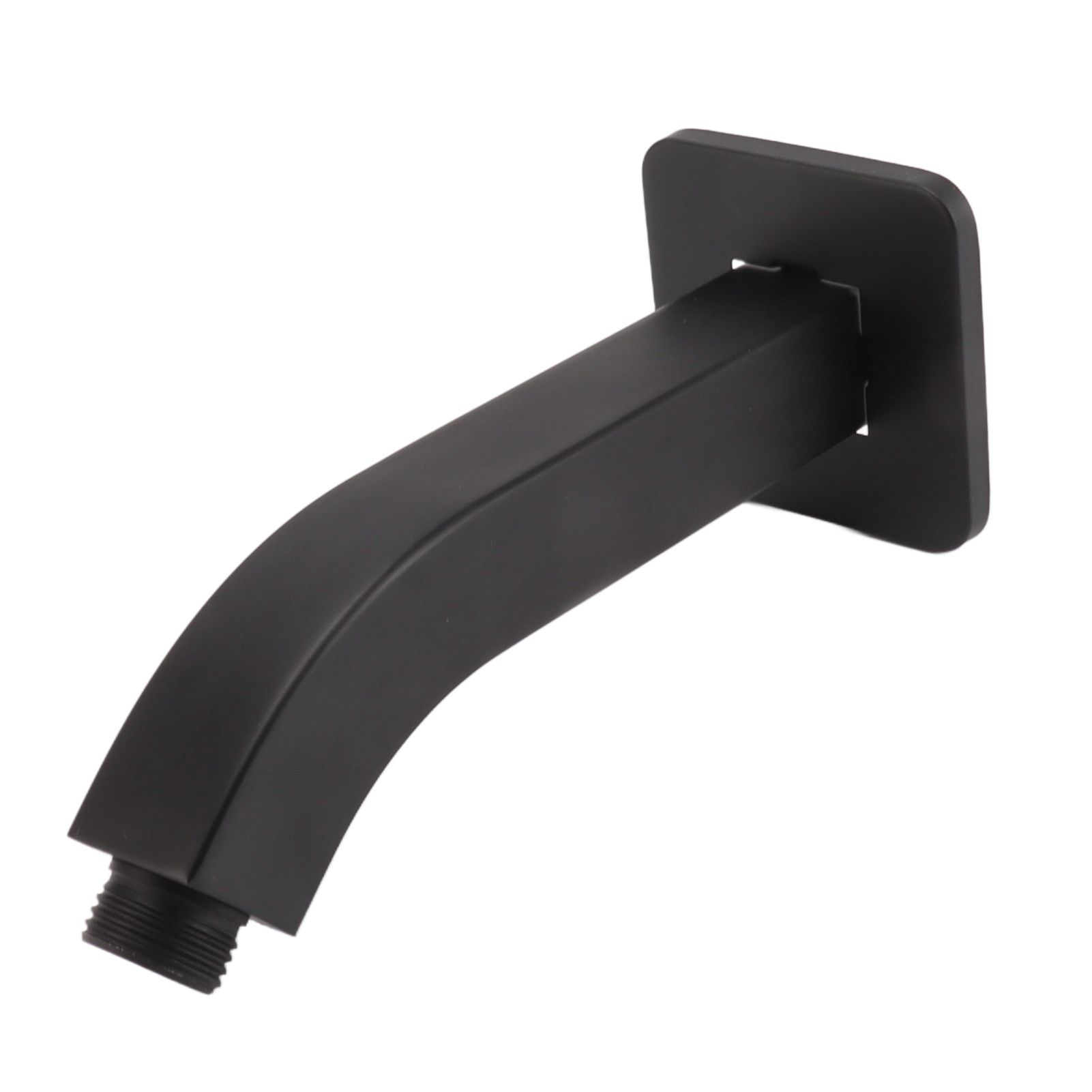 Shower Arm Extension Tube Brass Shower Head Extender Home Decoration NPT for Bathroom Black - Image 2