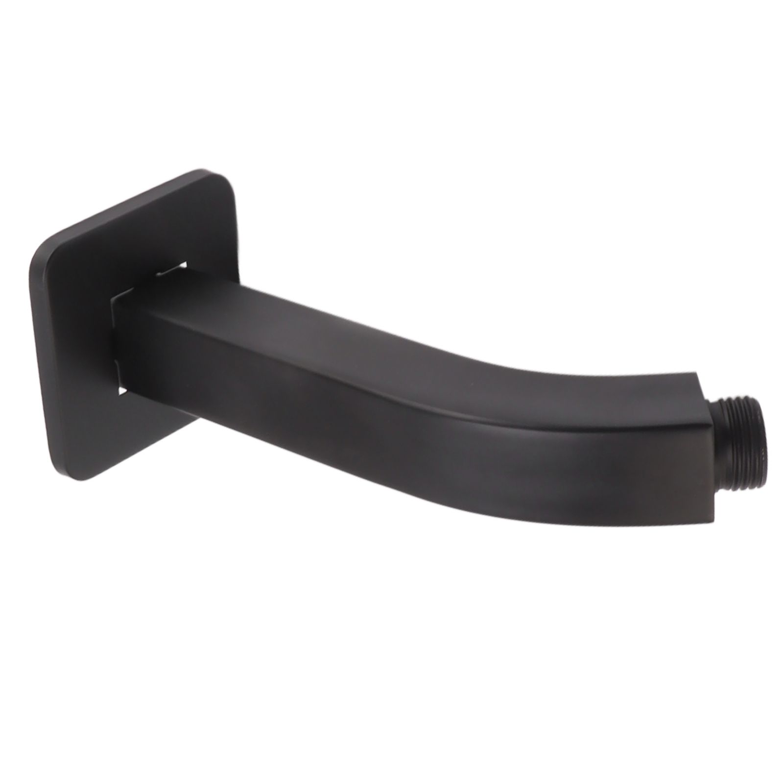Shower Arm Extension Tube Brass Shower Head Extender Home Decoration NPT for Bathroom Black - Image 3