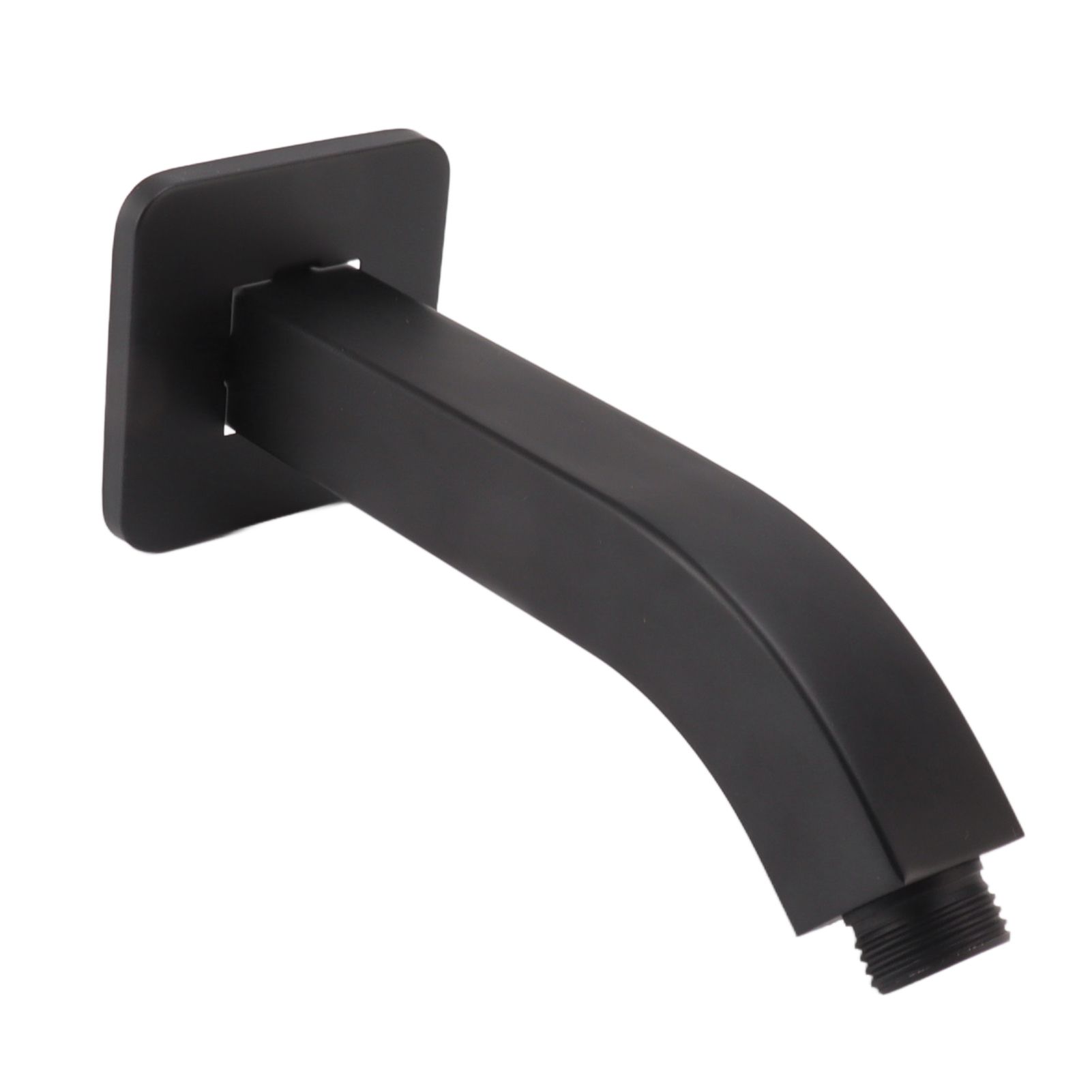 Shower Arm Extension Tube Brass Shower Head Extender Home Decoration NPT for Bathroom Black - Image 4
