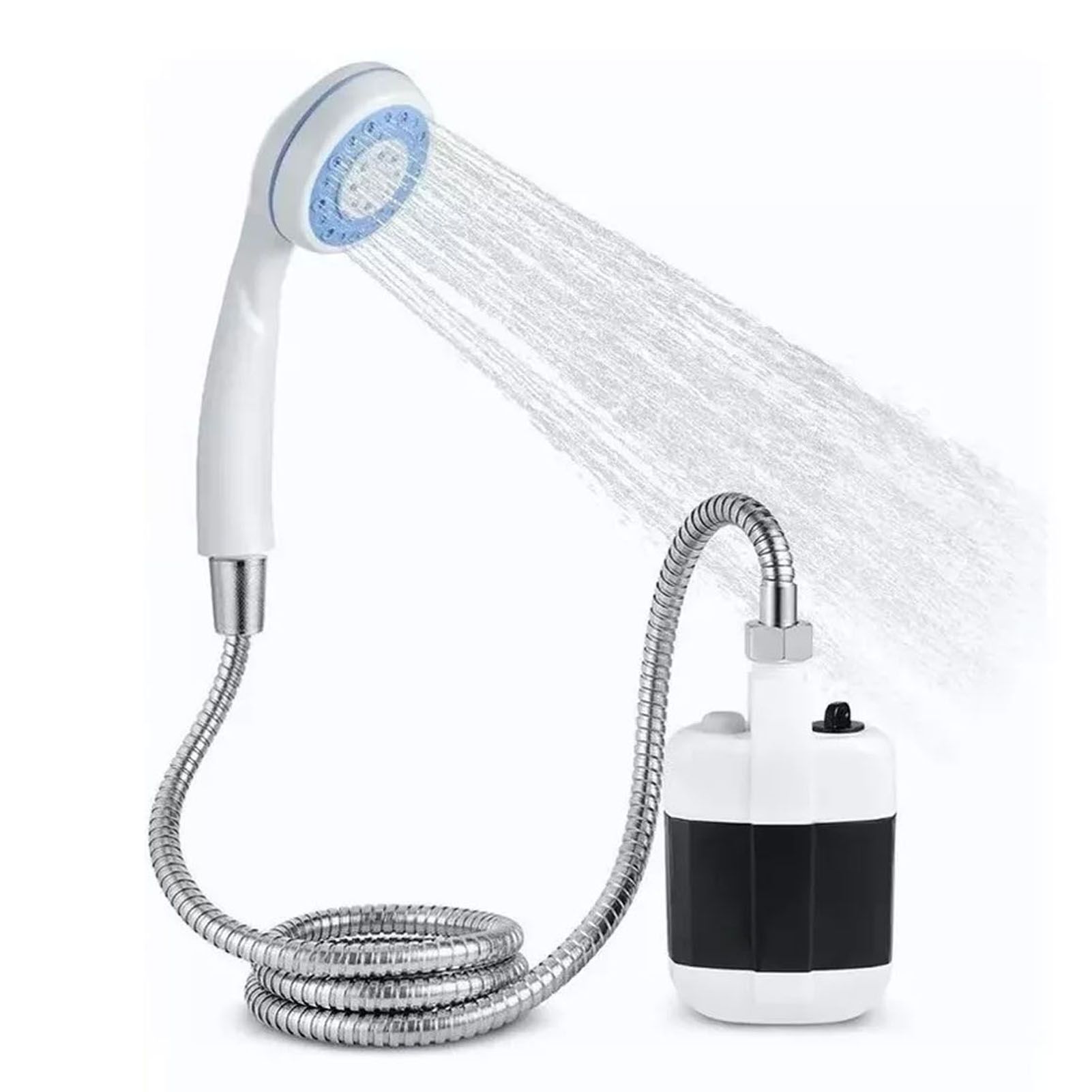 Portable Shower ABS Electric Battery Powered Camping Shower Pump for Outdoor Use - Image 3