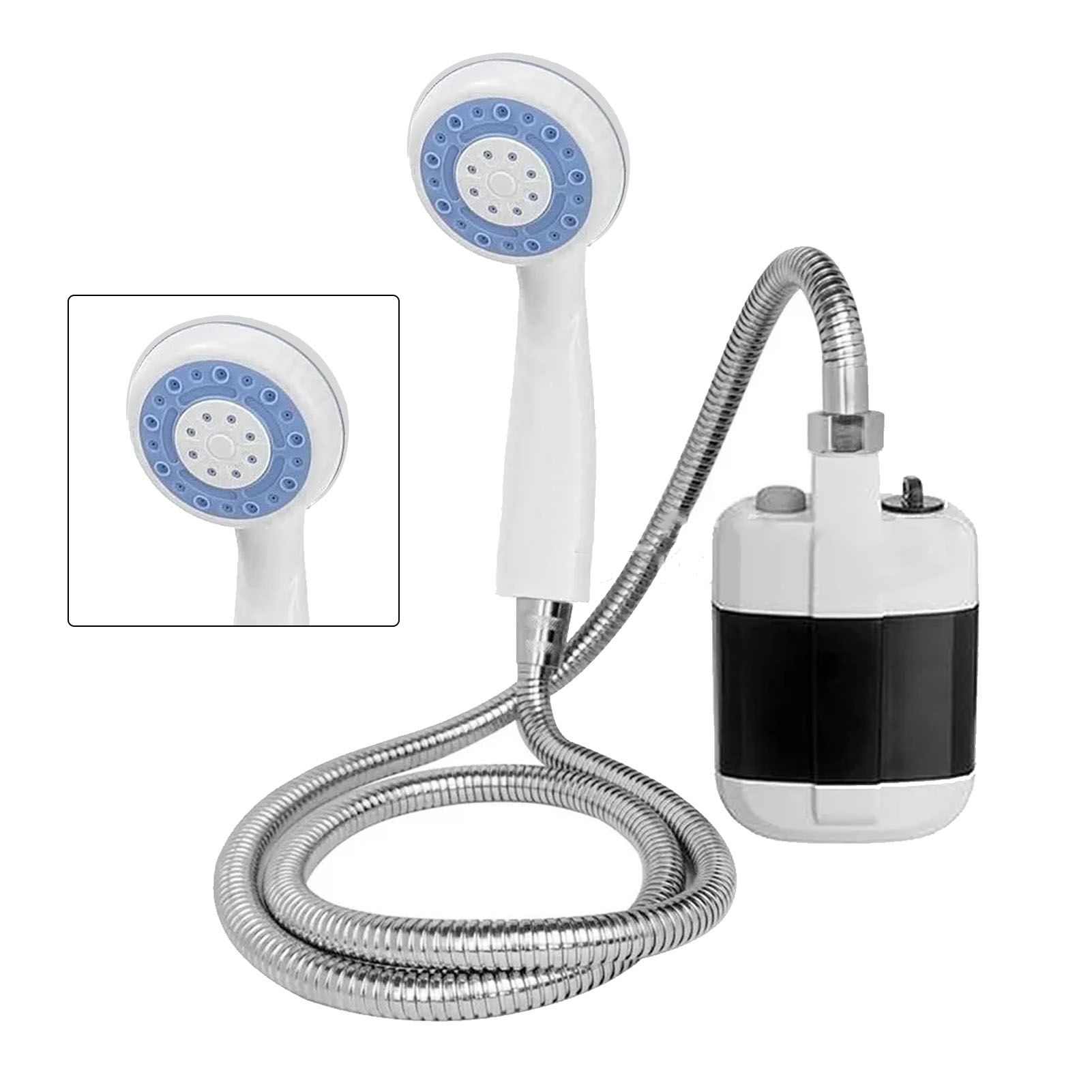 Portable Shower ABS Electric Battery Powered Camping Shower Pump for Outdoor Use - Image 4