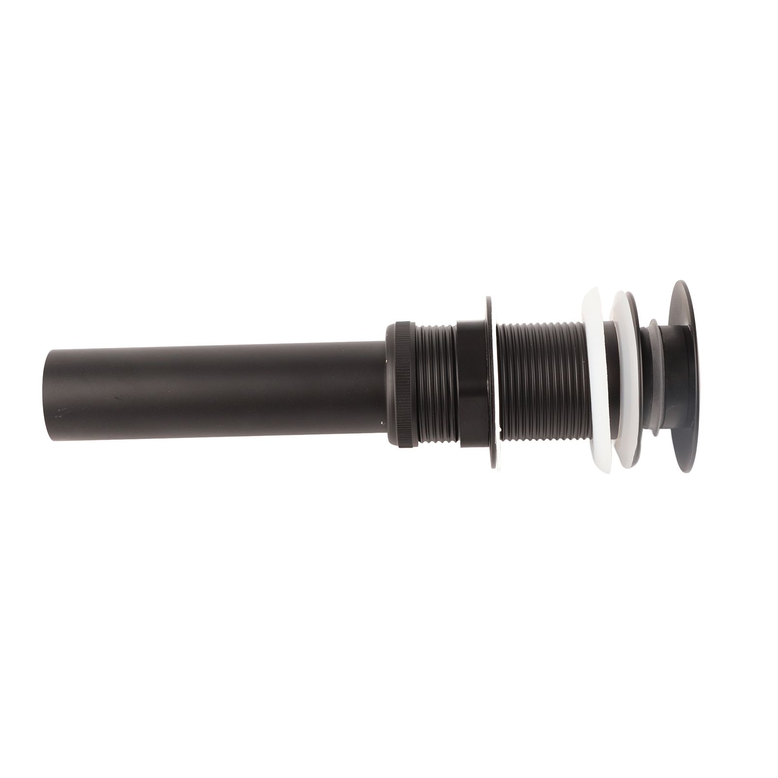 Stainless Steel Bathroom Sink Drain Rustproof Anti Clog Pop Up Drain Stopper Matte Black - Image 6