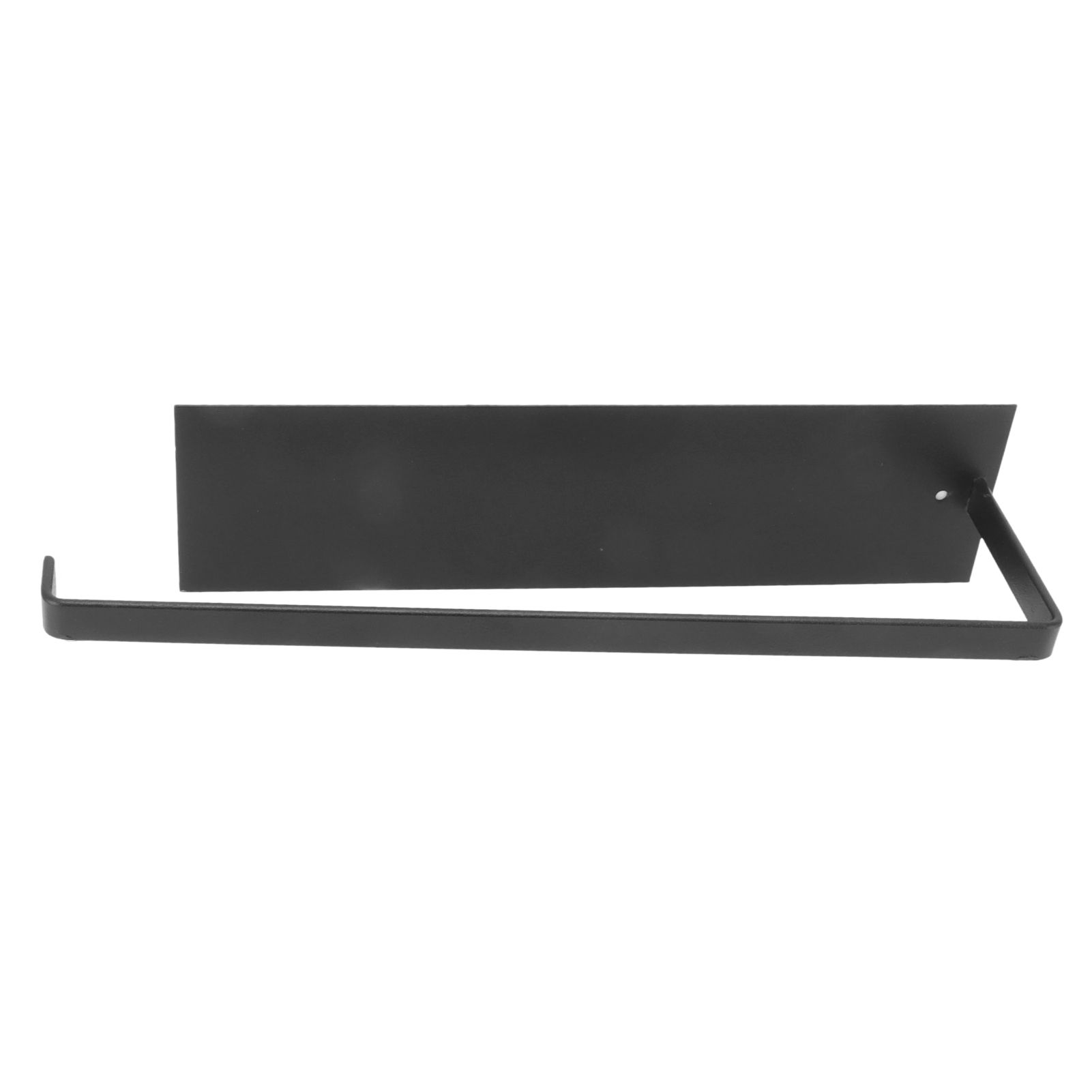 Paper Towel Holder Elegant Simple Heavy Duty Self Adhesive Paper Towel Roll Rack for Kitchen Bathroom Cabinets Black - Image 4