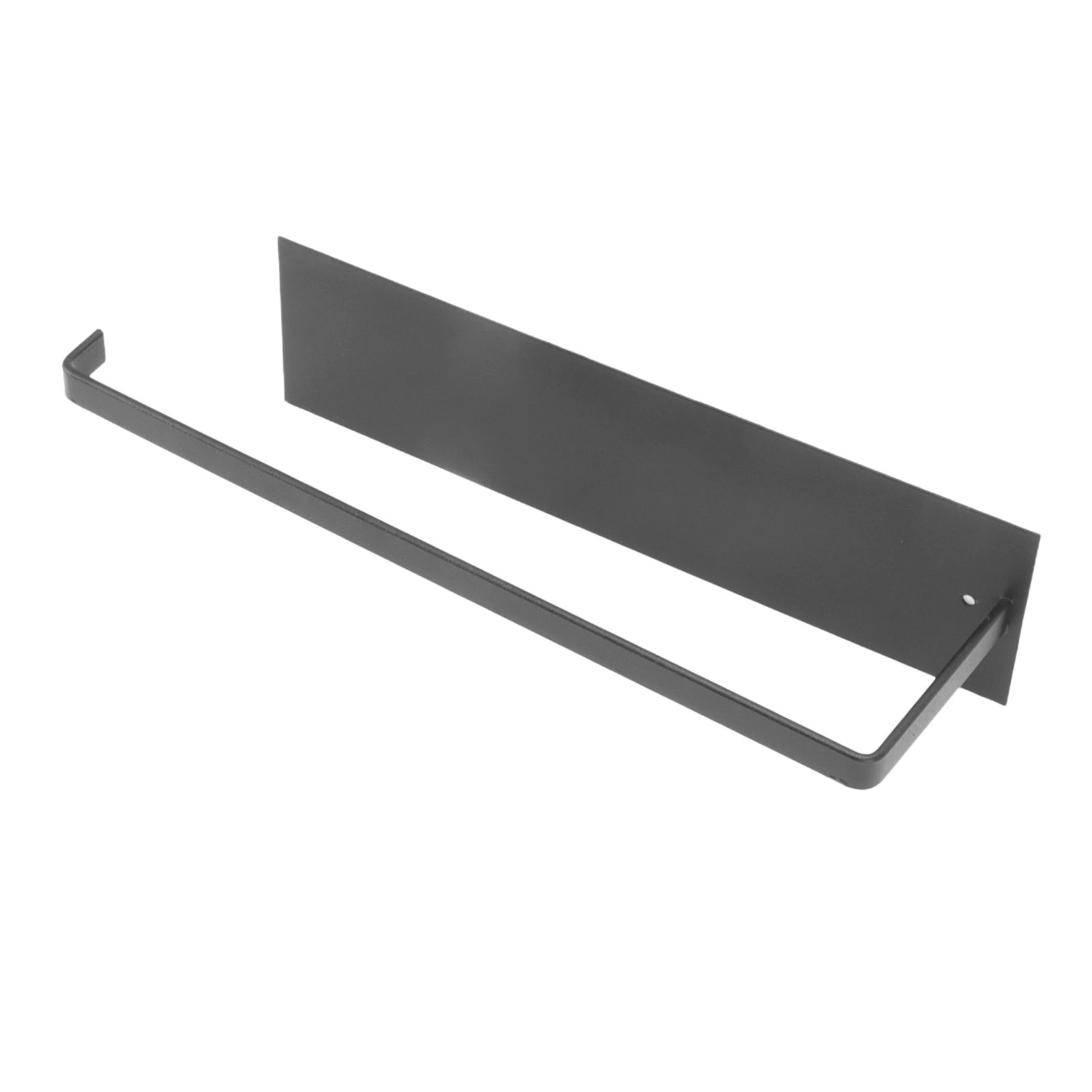 Paper Towel Holder Elegant Simple Heavy Duty Self Adhesive Paper Towel Roll Rack for Kitchen Bathroom Cabinets Black - Image 6