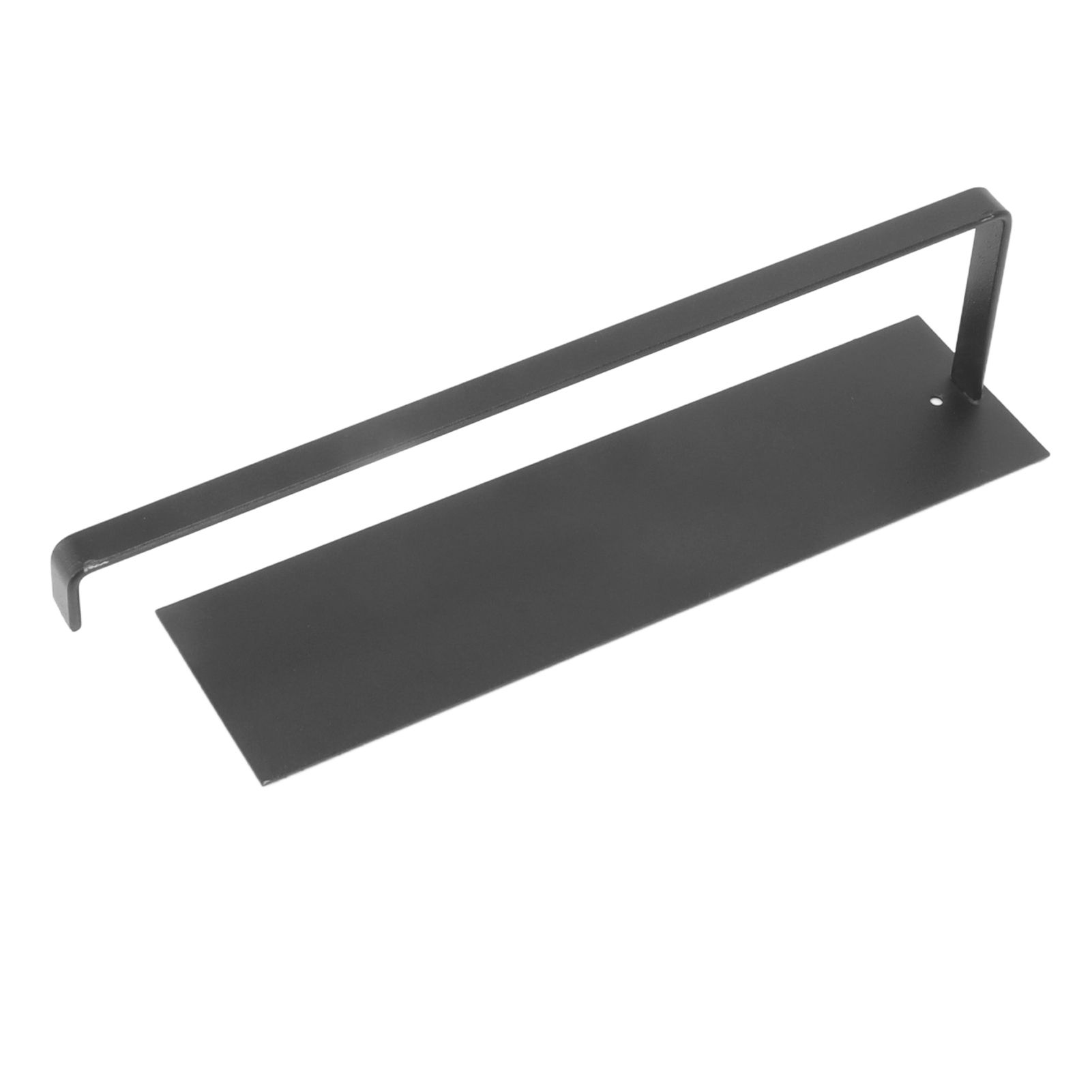 Paper Towel Holder Elegant Simple Heavy Duty Self Adhesive Paper Towel Roll Rack for Kitchen Bathroom Cabinets Black - Image 7