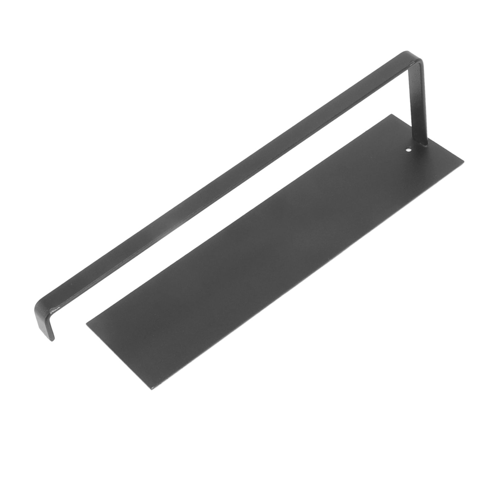 Paper Towel Holder Elegant Simple Heavy Duty Self Adhesive Paper Towel Roll Rack for Kitchen Bathroom Cabinets Black - Image 8