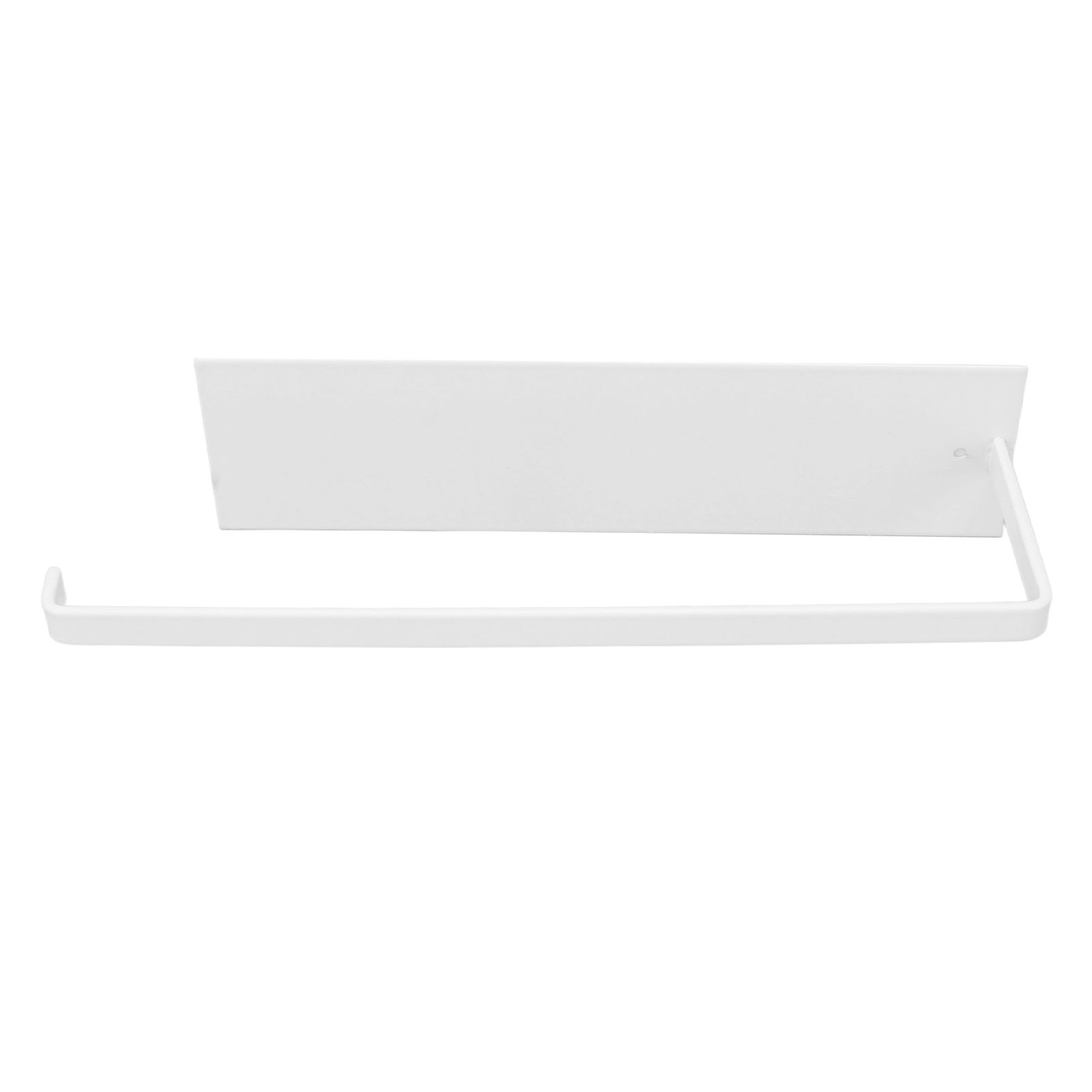 Paper Towel Holder Elegant Simple Heavy Duty Self Adhesive Paper Towel Roll Rack for Kitchen Bathroom Cabinets White - Image 6
