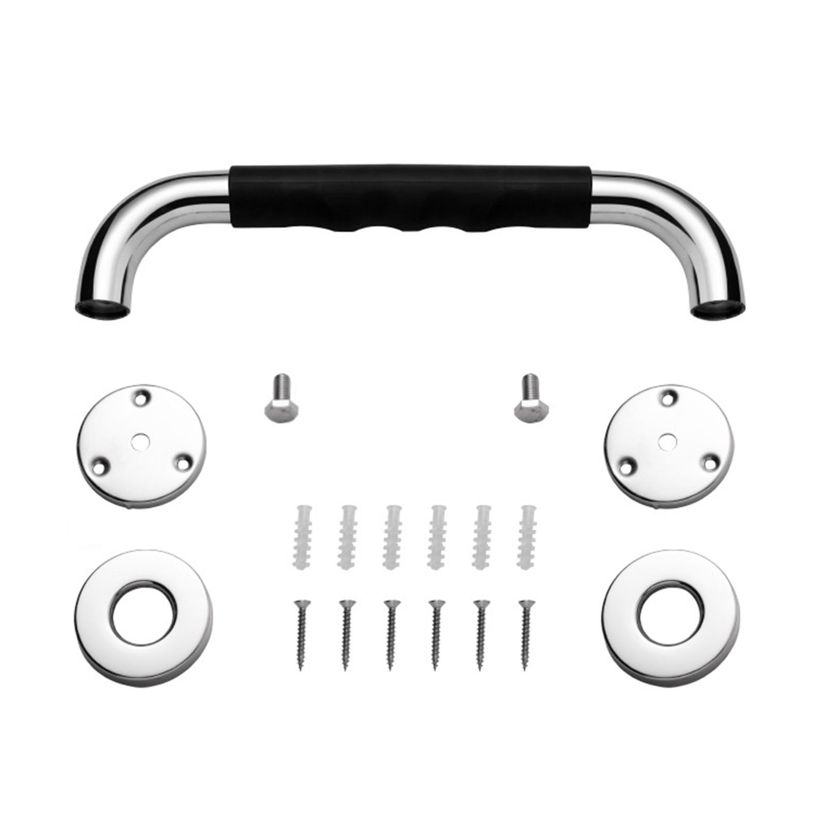 Safety Grab Bars Thickening 304 Stainless Steel Waterproof Slip Resistant Shower Handle for Bathroom - Image 1