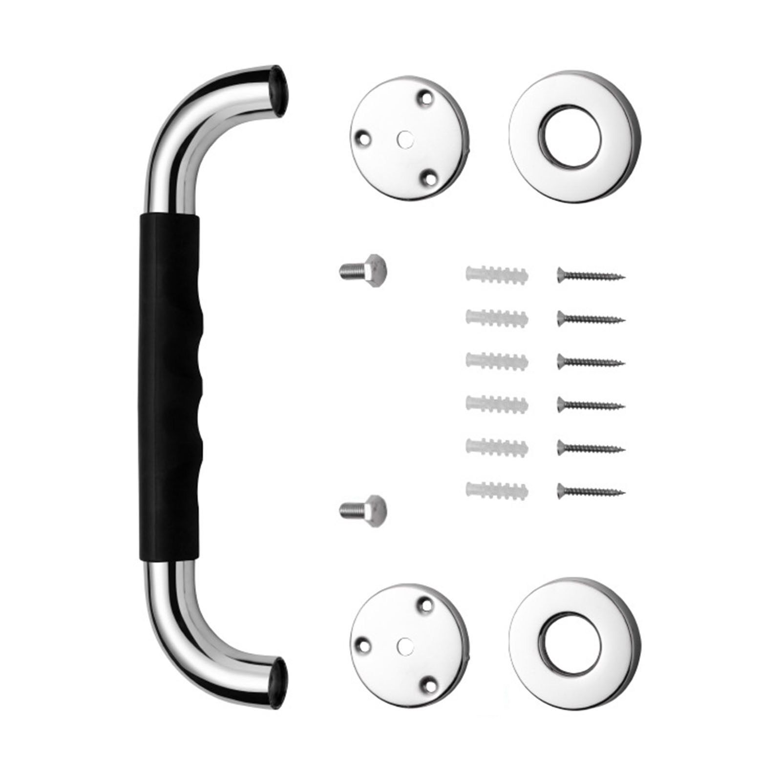 Safety Grab Bars Thickening 304 Stainless Steel Waterproof Slip Resistant Shower Handle for Bathroom - Image 2