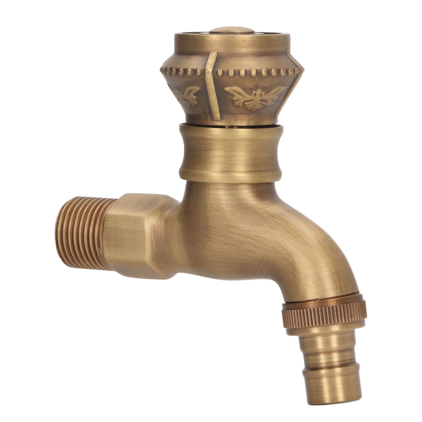 Antique Brass Faucet Bathroom Sink Faucet Cold Hot Water Tap Home Decoration for Basin - Image 7