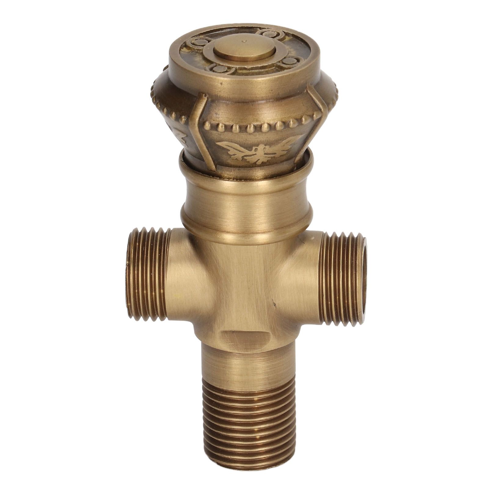 Angle Valve European Antique Style Cold Hot Water Faucet Turn Angle Water Stop Valve for Kitchen Bathroom - Image 8