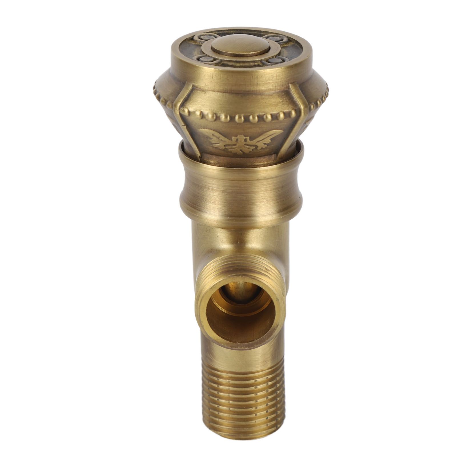 Angle Valve Vintage European Style Brass Cold Hot Water Stop Valve for Water Sink Bathroom Toilet Kitchen - Image 5