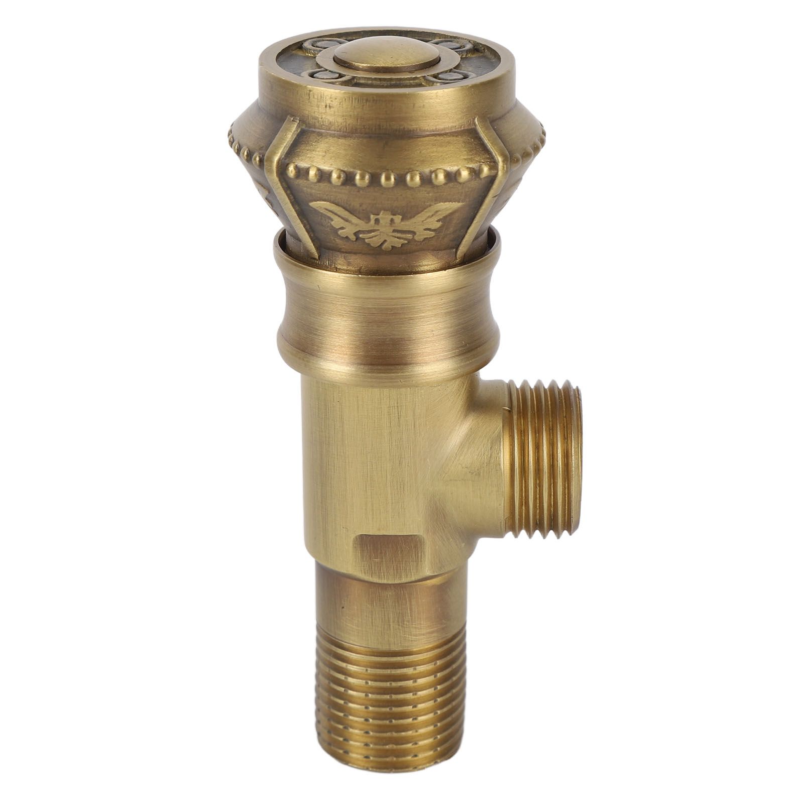 Angle Valve Vintage European Style Brass Cold Hot Water Stop Valve for Water Sink Bathroom Toilet Kitchen - Image 6