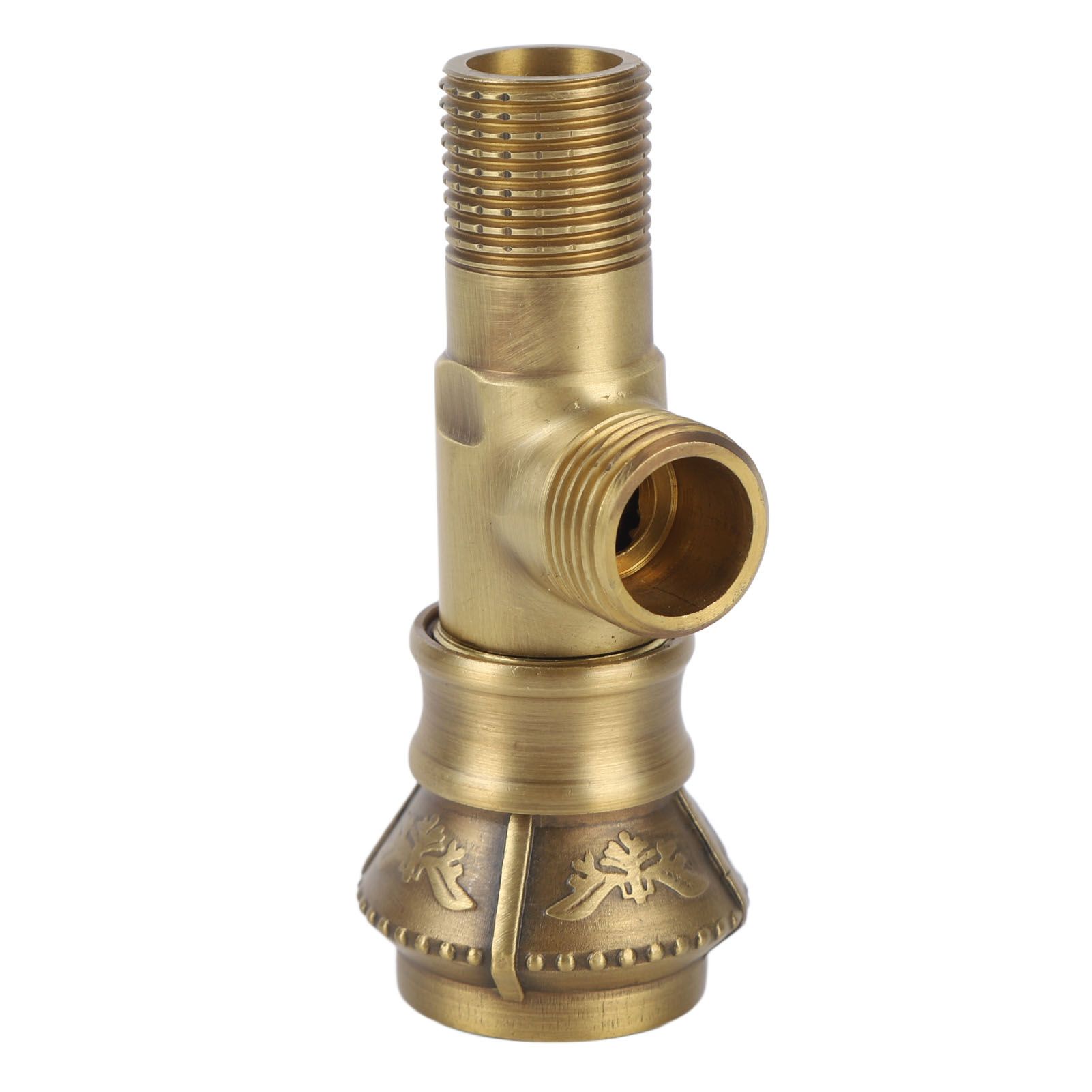 Angle Valve Vintage European Style Brass Cold Hot Water Stop Valve for Water Sink Bathroom Toilet Kitchen - Image 7