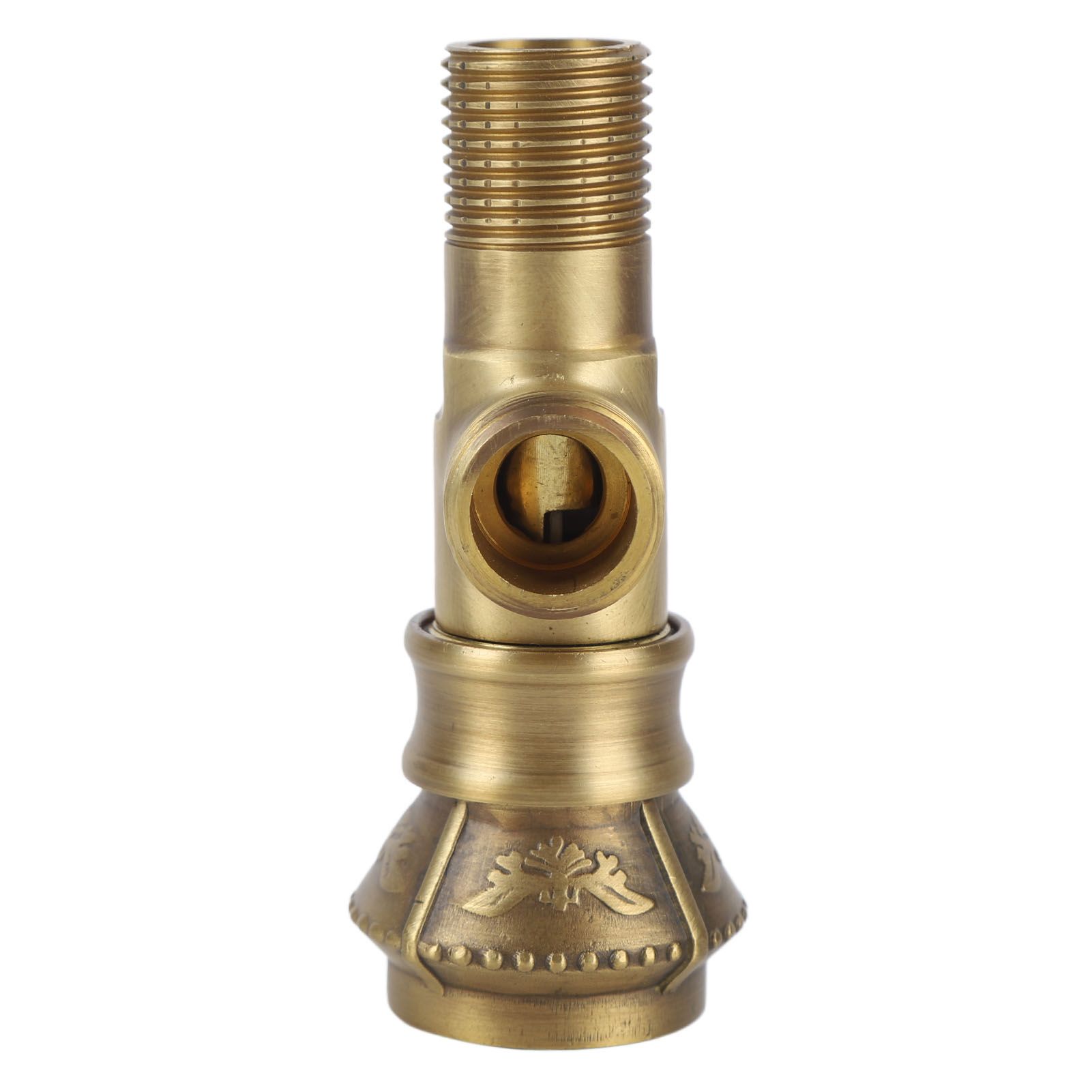 Angle Valve Vintage European Style Brass Cold Hot Water Stop Valve for Water Sink Bathroom Toilet Kitchen - Image 8