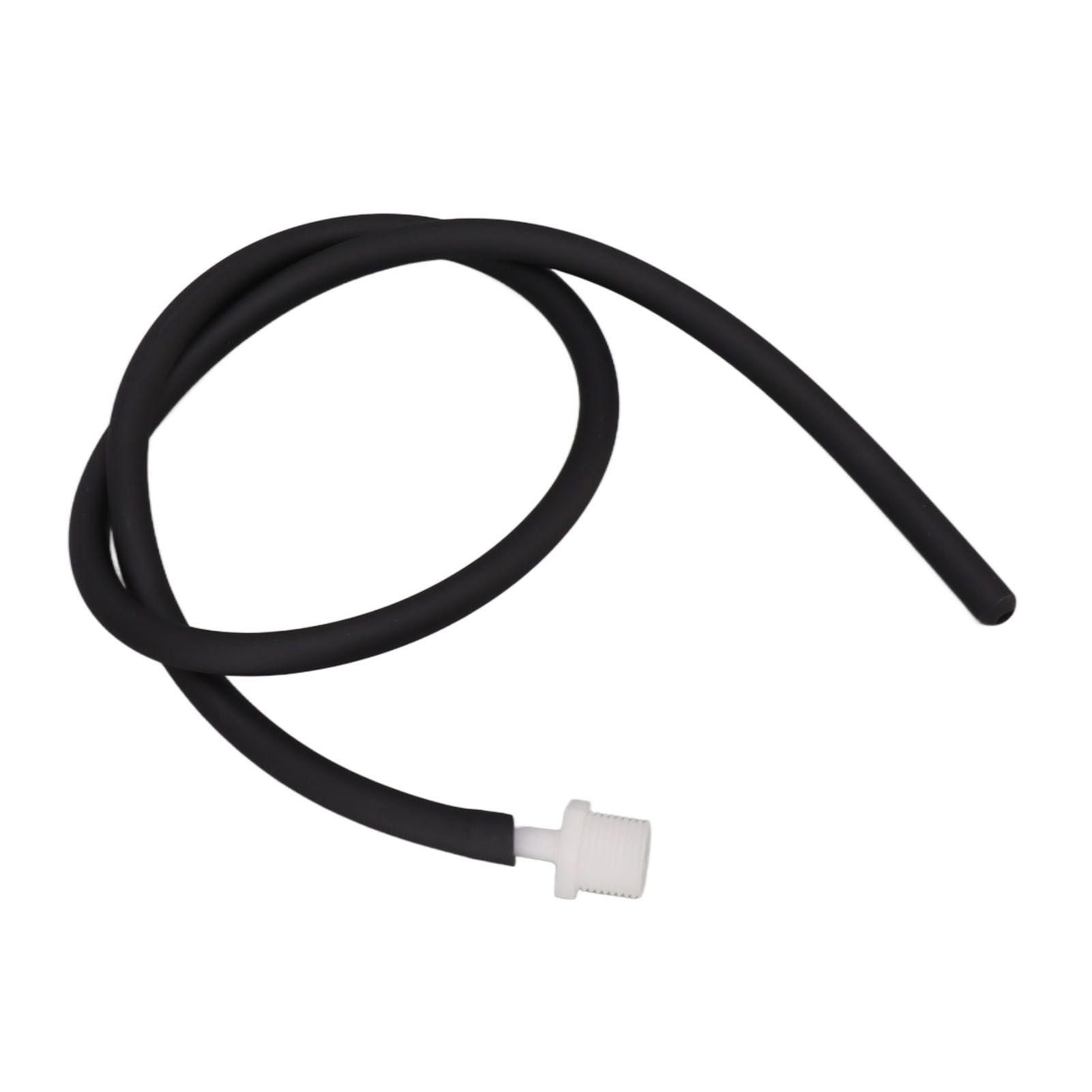 Enema Kit Portable Reusable Silicone Shower Enema Tube for Cleaning Anal Colon and Vagina Black 50cm/19.7in - Image 3