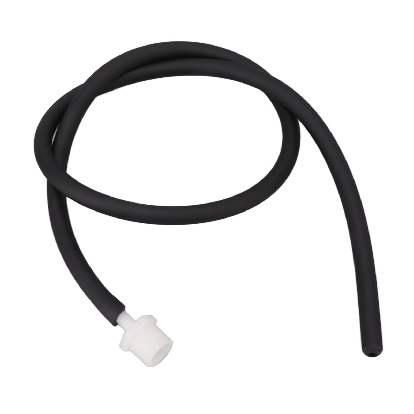 Enema Kit Portable Reusable Silicone Shower Enema Tube for Cleaning Anal Colon and Vagina Black 50cm/19.7in - Image 4