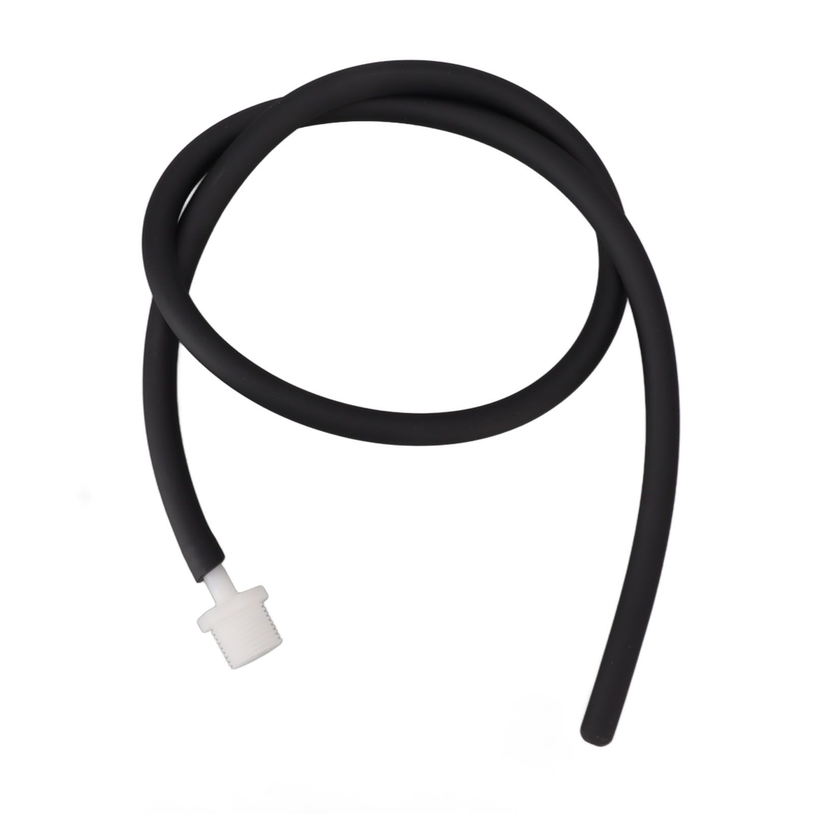 Enema Kit Portable Reusable Silicone Shower Enema Tube for Cleaning Anal Colon and Vagina Black 100cm/39.4in - Image 6