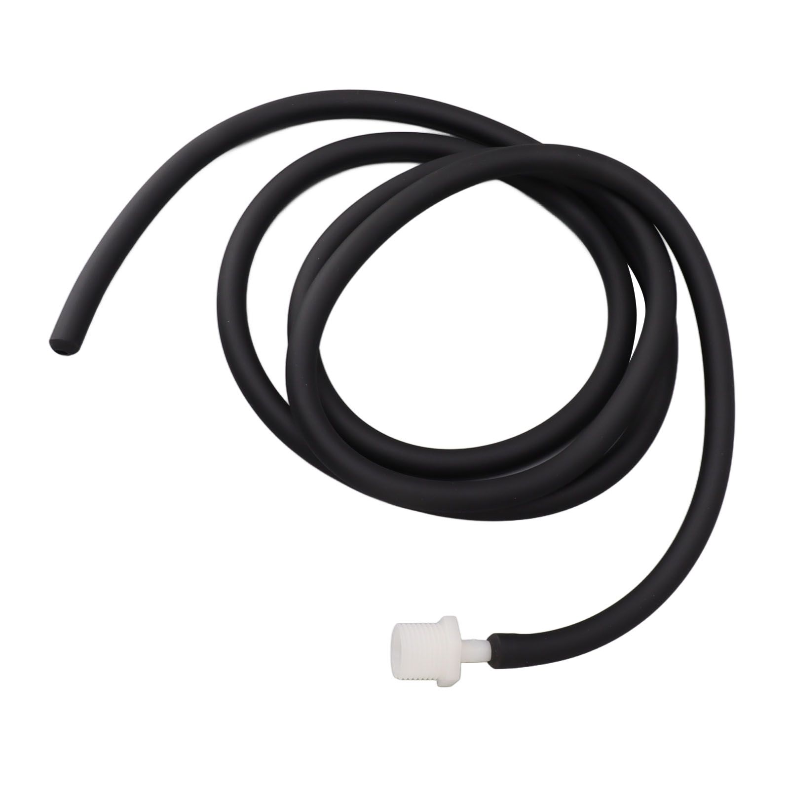 Enema Kit Portable Reusable Silicone Shower Enema Tube for Cleaning Anal Colon and Vagina Black 150cm/59.1in - Image 2