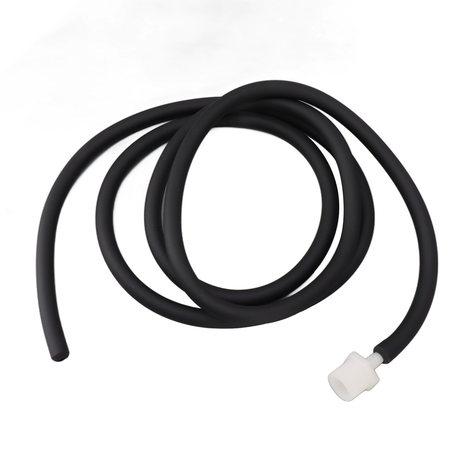 Enema Kit Portable Reusable Silicone Shower Enema Tube for Cleaning Anal Colon and Vagina Black 150cm/59.1in - Image 3