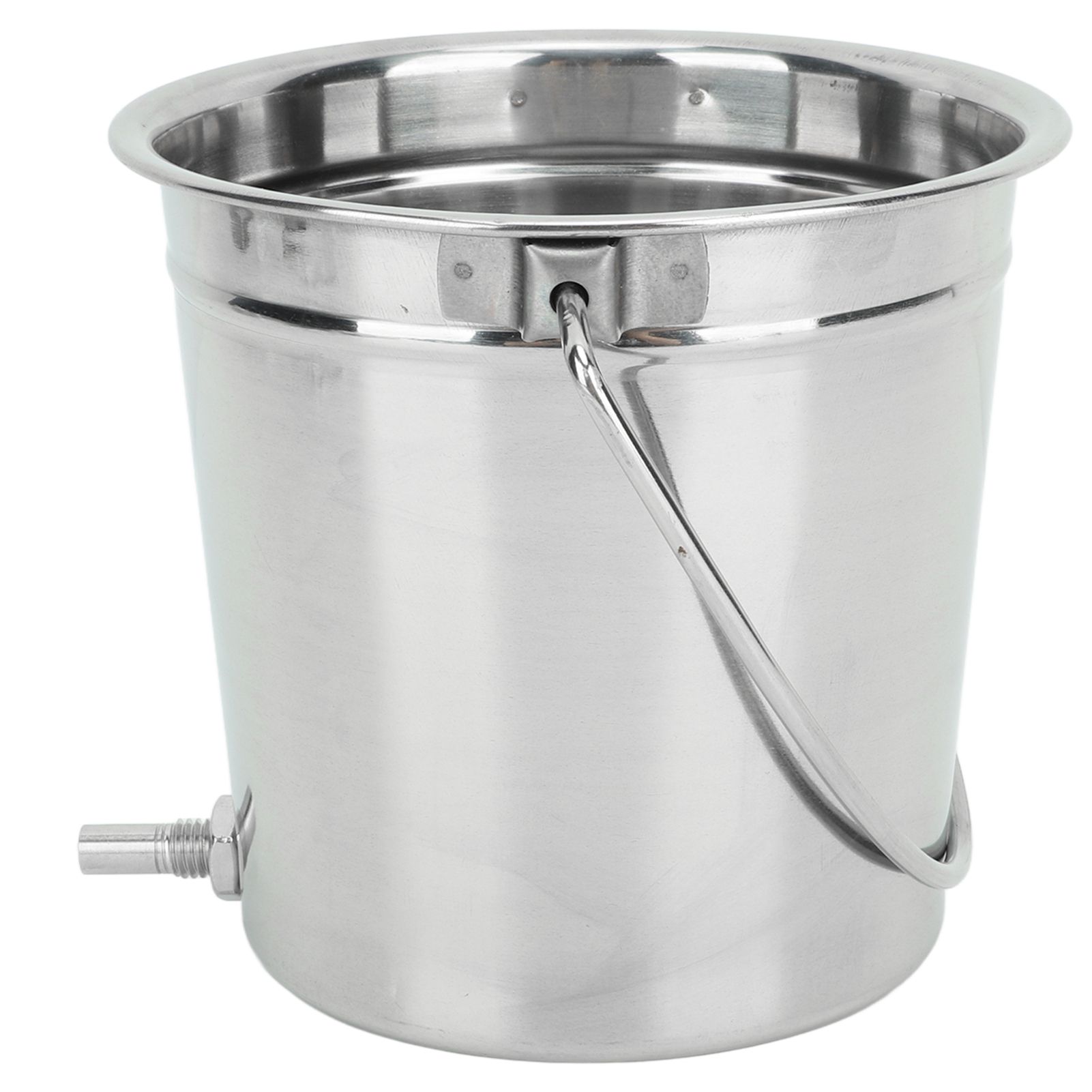 Enema Bucket Kit Stainless Steel Reusable Home Colon Cleansing Bucket for Health Care Tool 1.3L - Image 3