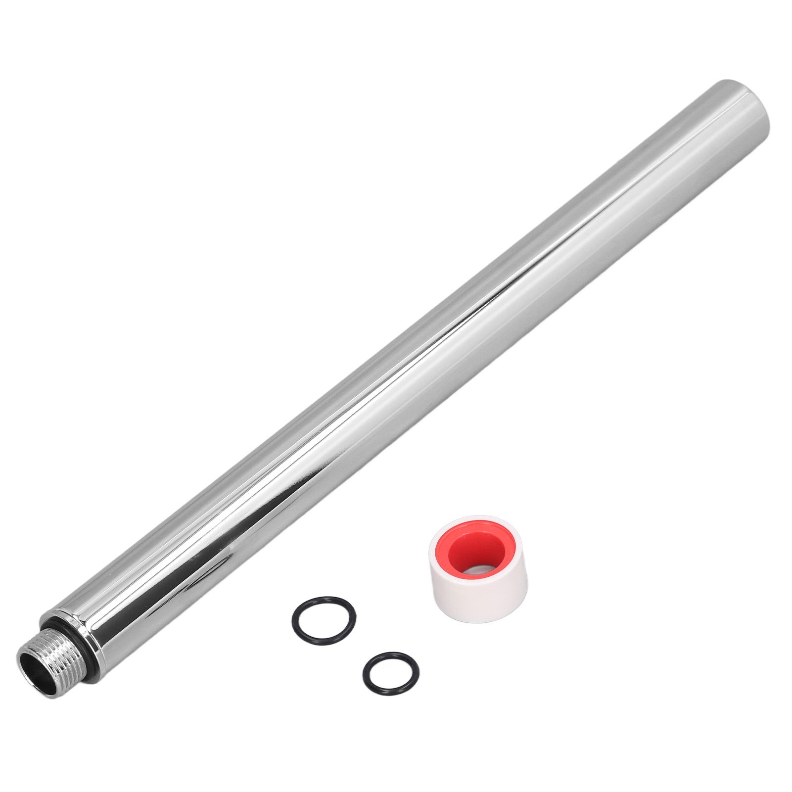 Shower Arm Extension Tube Copper Shower Head Extender Home Decoration for Bathroom - Image 1