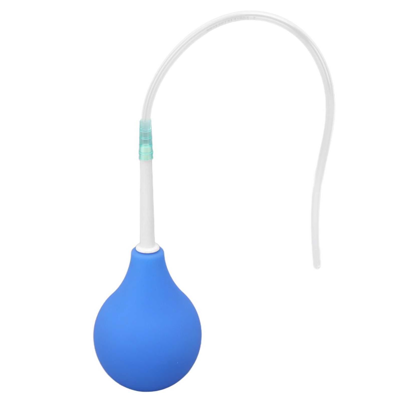 Enema Bulb Kit Silicone Douche Bulb with Single Use Hose Women Enemator Astriction Anal Cleaner Blue 89ml - Image 3