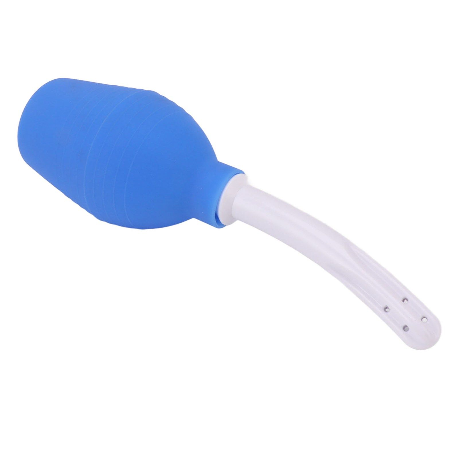 Enema Bulb Kit Silicone Reusable Anal Douche Vaginal Cleaner for Women and Men Hygienic 310ml Blue - Image 6