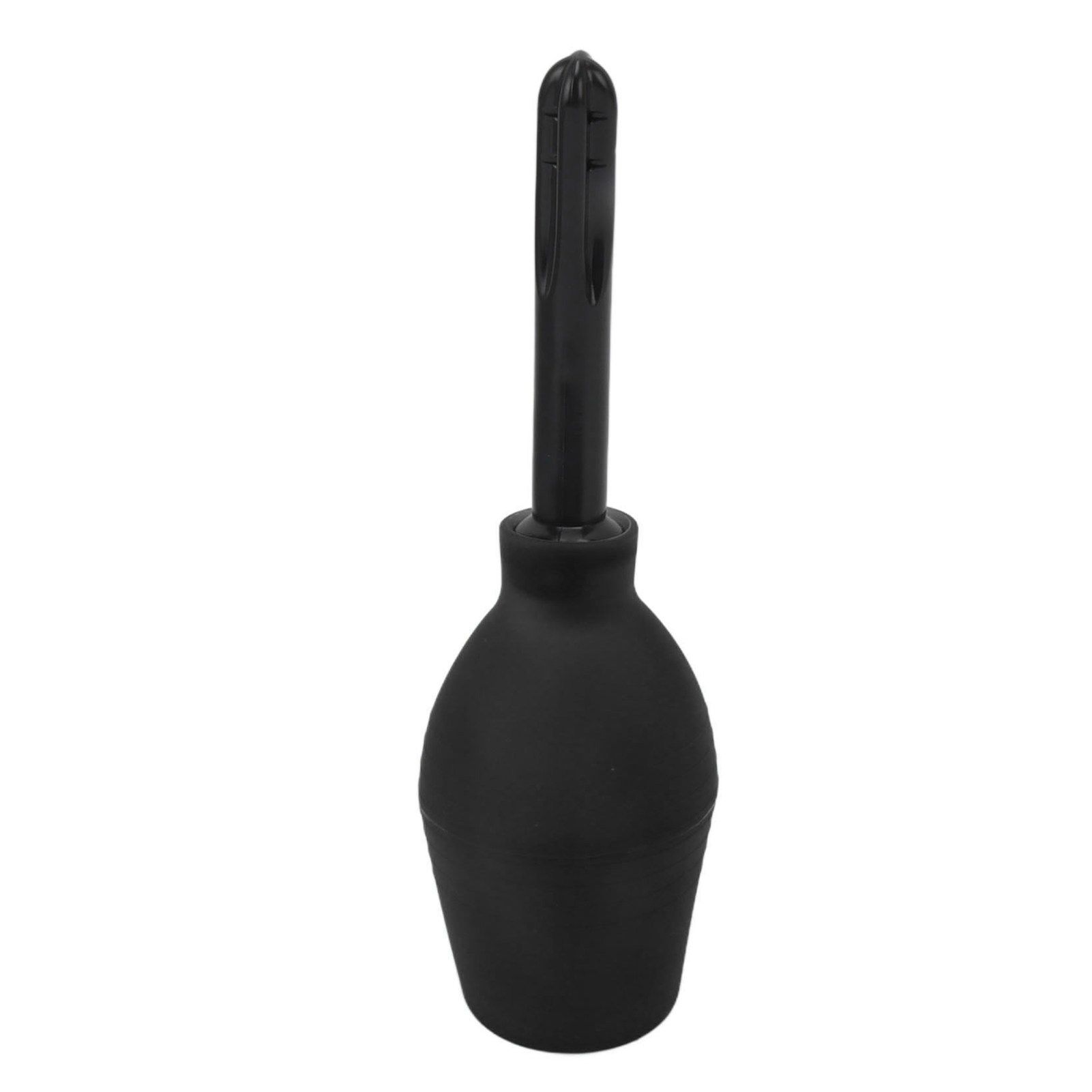 Enema Bulb Kit Silicone Reusable Anal Douche Vaginal Cleaner for Women and Men Hygienic 310ml Black - Image 2