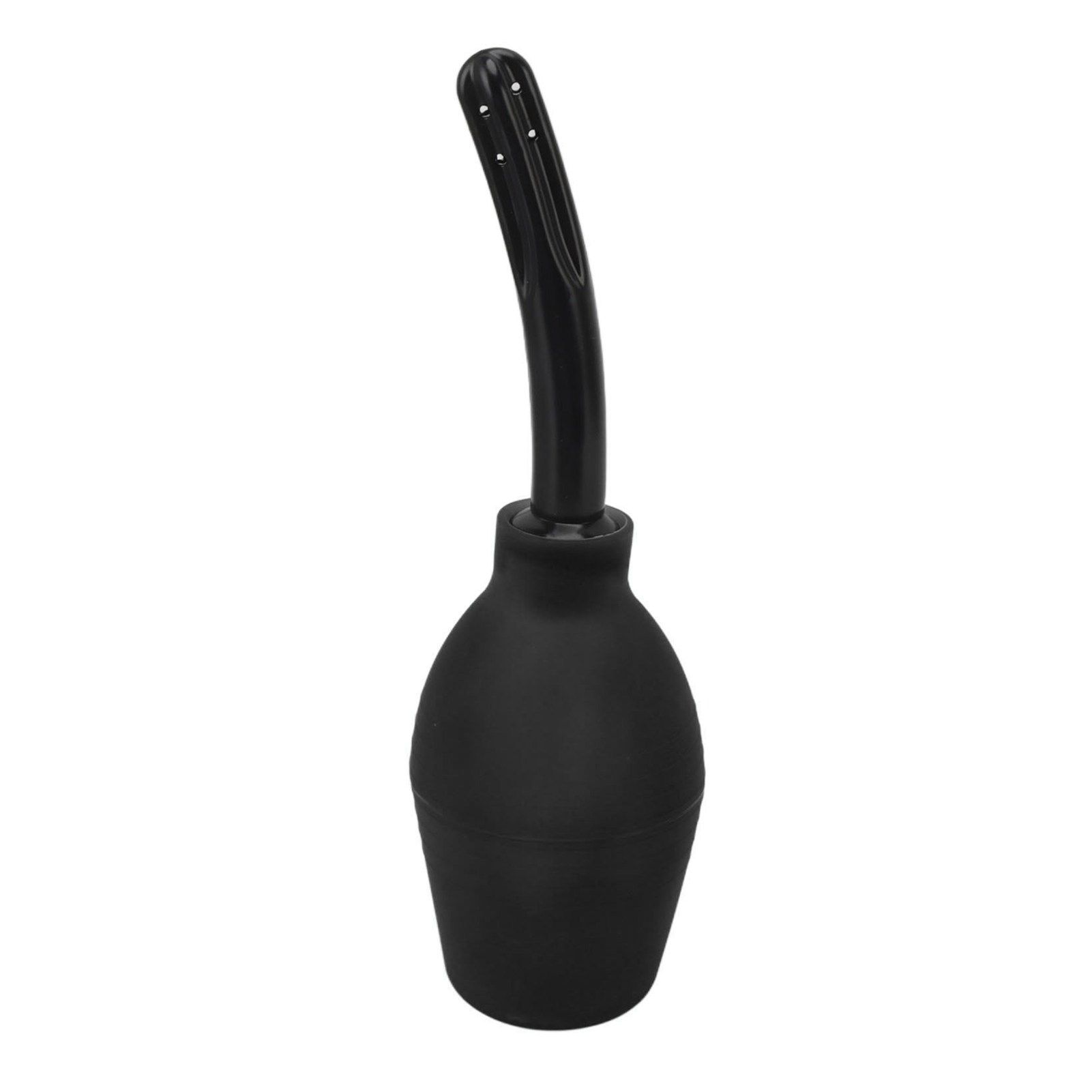 Enema Bulb Kit Silicone Reusable Anal Douche Vaginal Cleaner for Women and Men Hygienic 310ml Black - Image 3