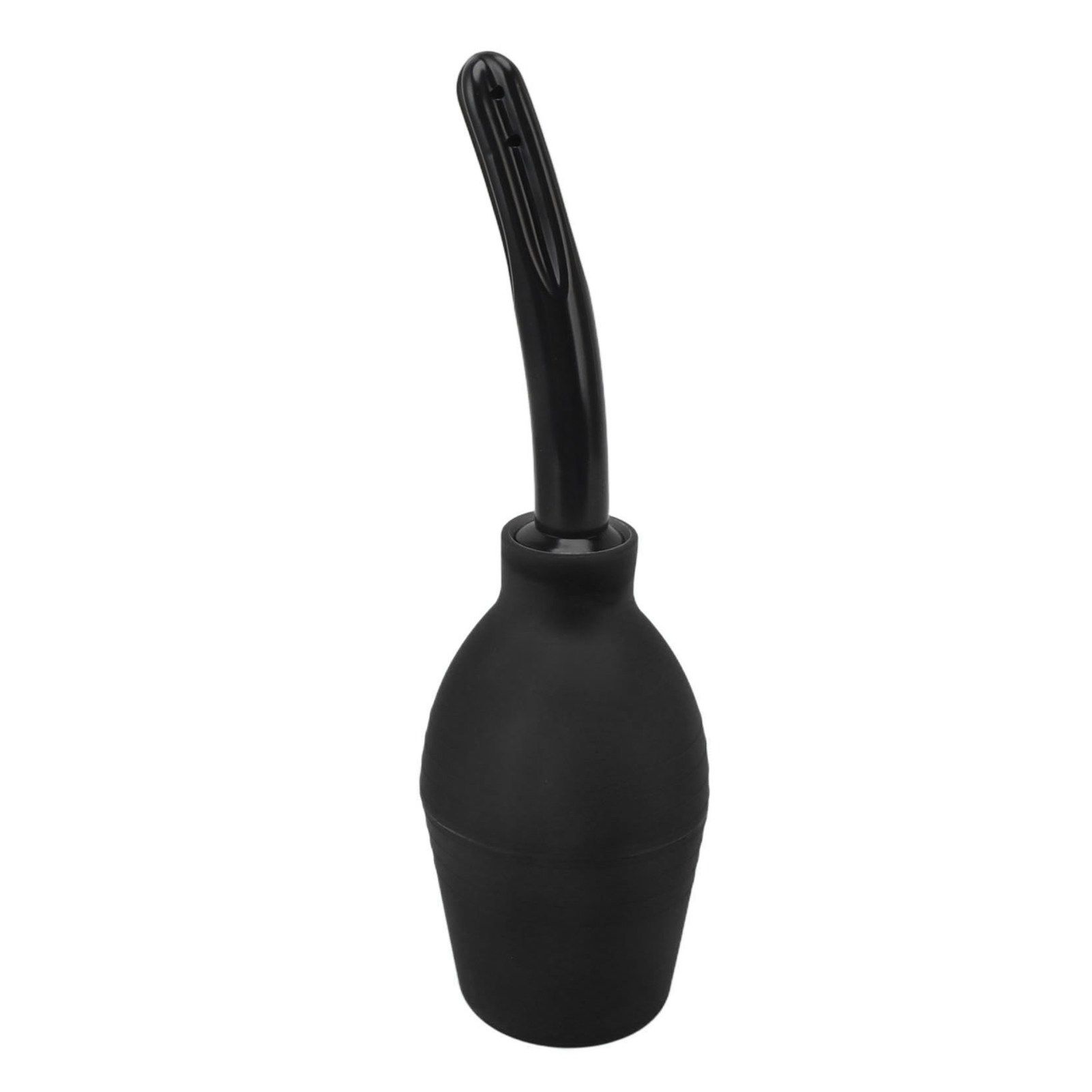 Enema Bulb Kit Silicone Reusable Anal Douche Vaginal Cleaner for Women and Men Hygienic 310ml Black - Image 4