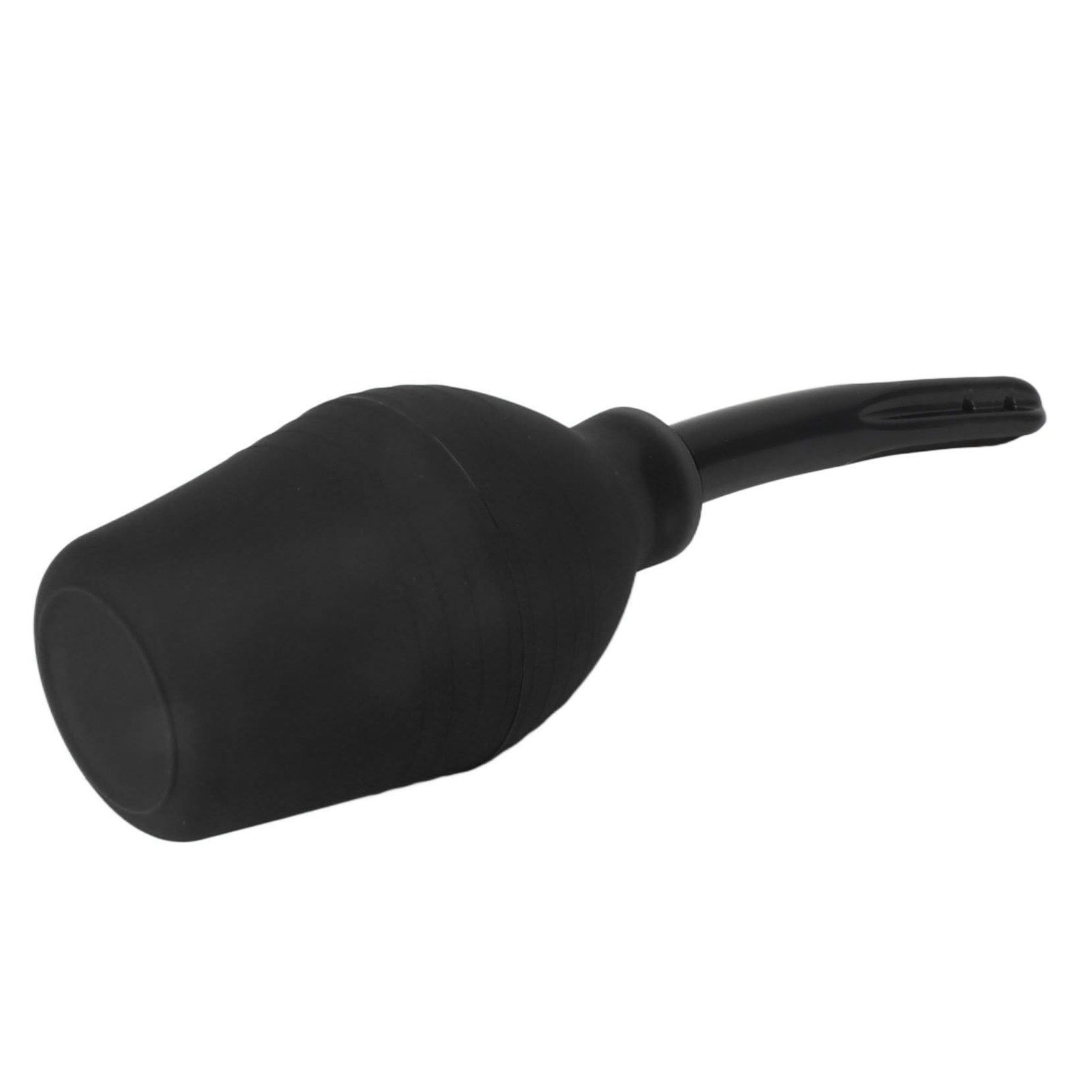 Enema Bulb Kit Silicone Reusable Anal Douche Vaginal Cleaner for Women and Men Hygienic 310ml Black - Image 5