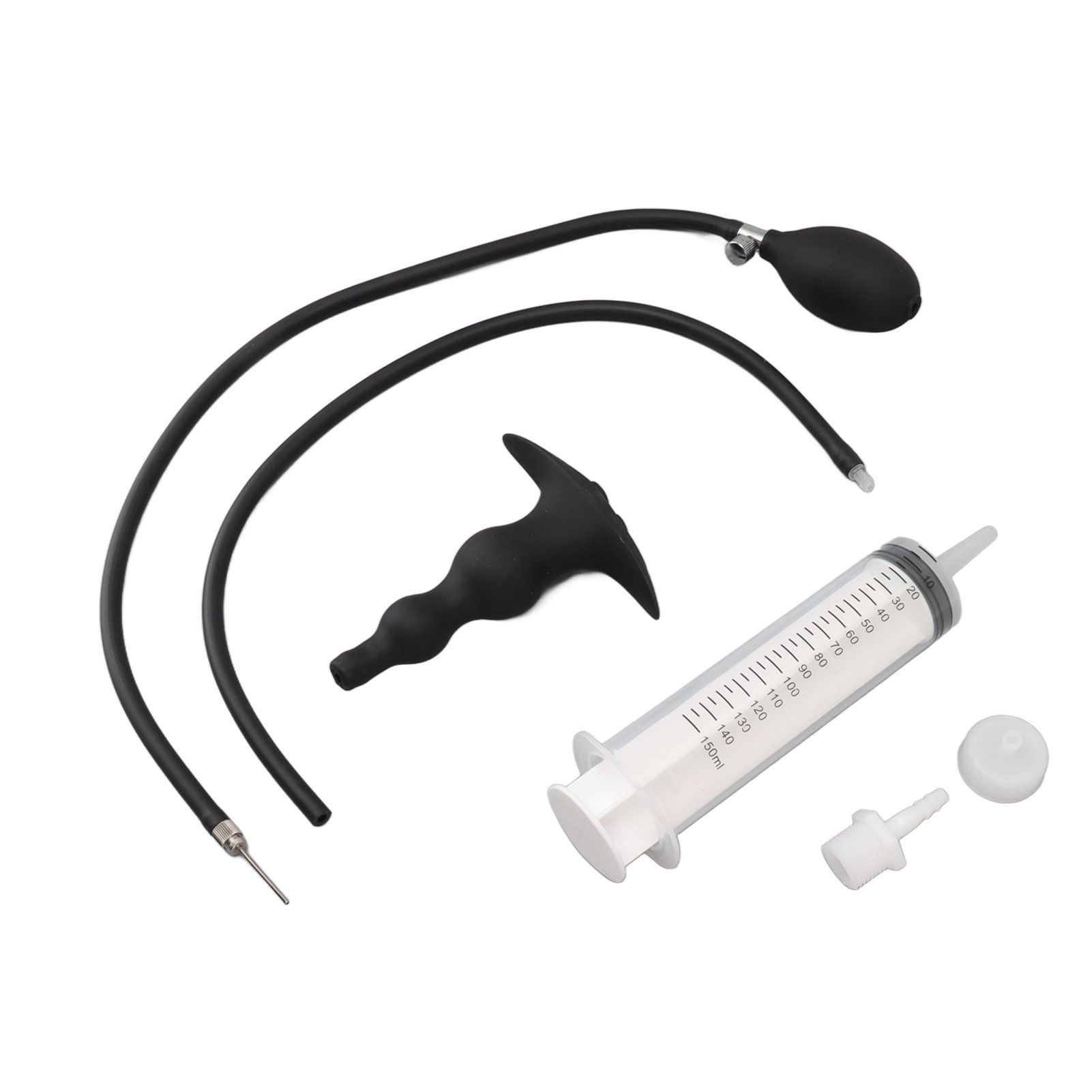 Inflatable Anal Cleaner Silicone Shower Enema System Soft Flexible Professional for Women Home Type 1 - Image 4