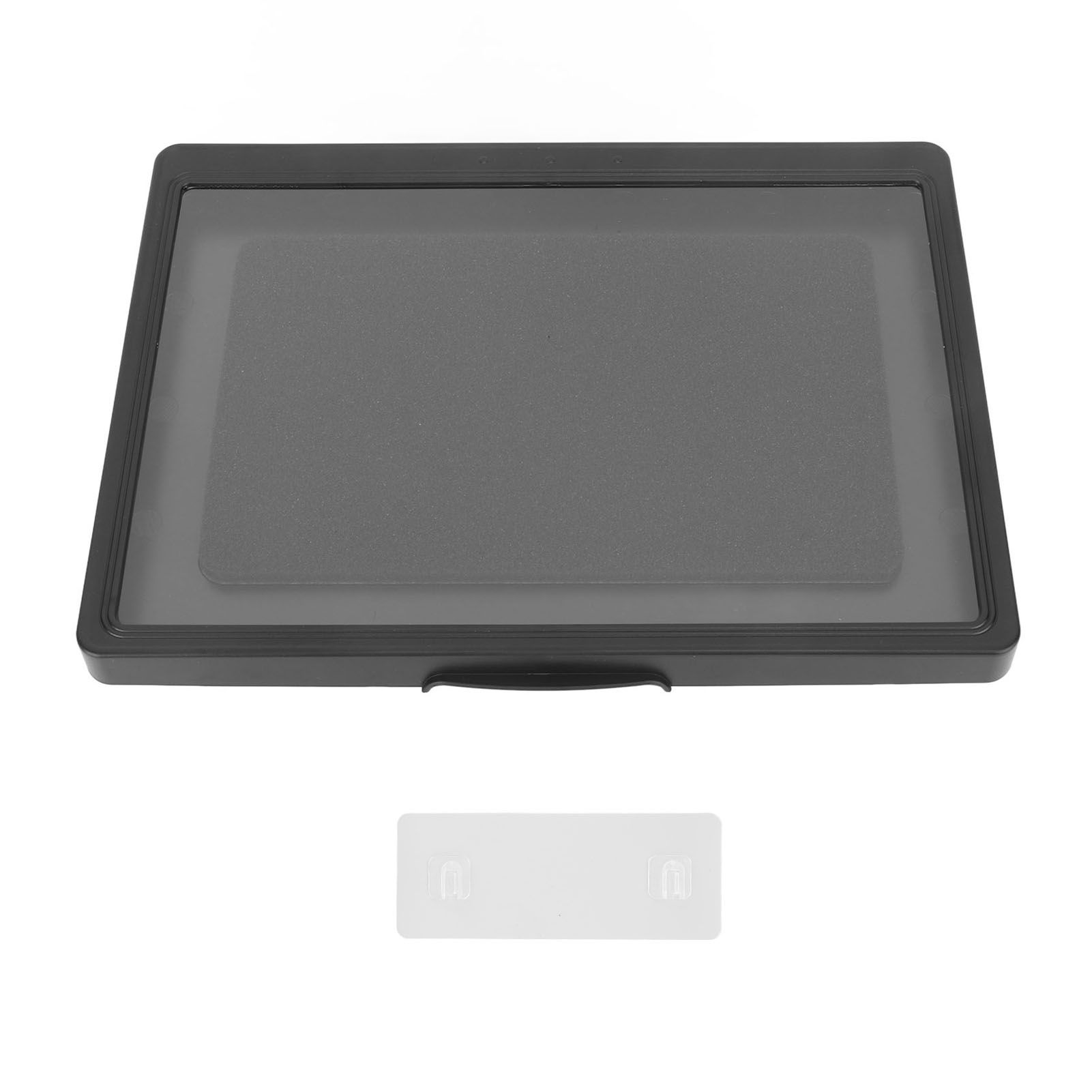 Shower Phone Holder Waterproof Rotatable Anti Fog Hands Free Easy Mounting Bathroom Tablet Case for Bathing Washroom Black - Image 1