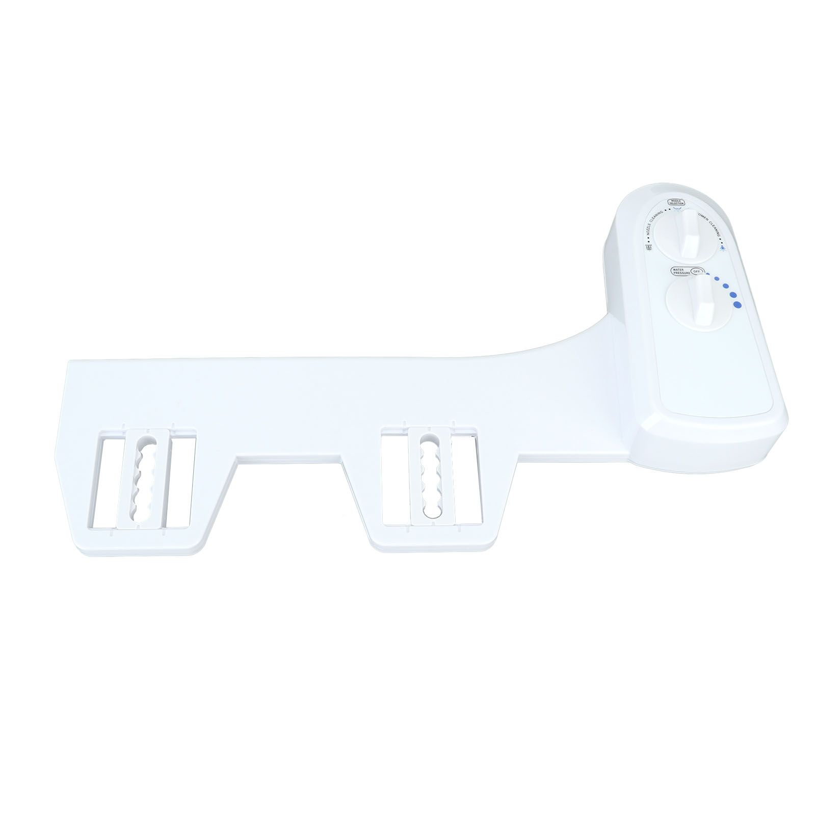 Bidet Attachment Self Cleaning Dual Nozzle Adjustable Water Pressure Cold Water Toilet Bidet for Feminine Wash 3/8 - Image 4