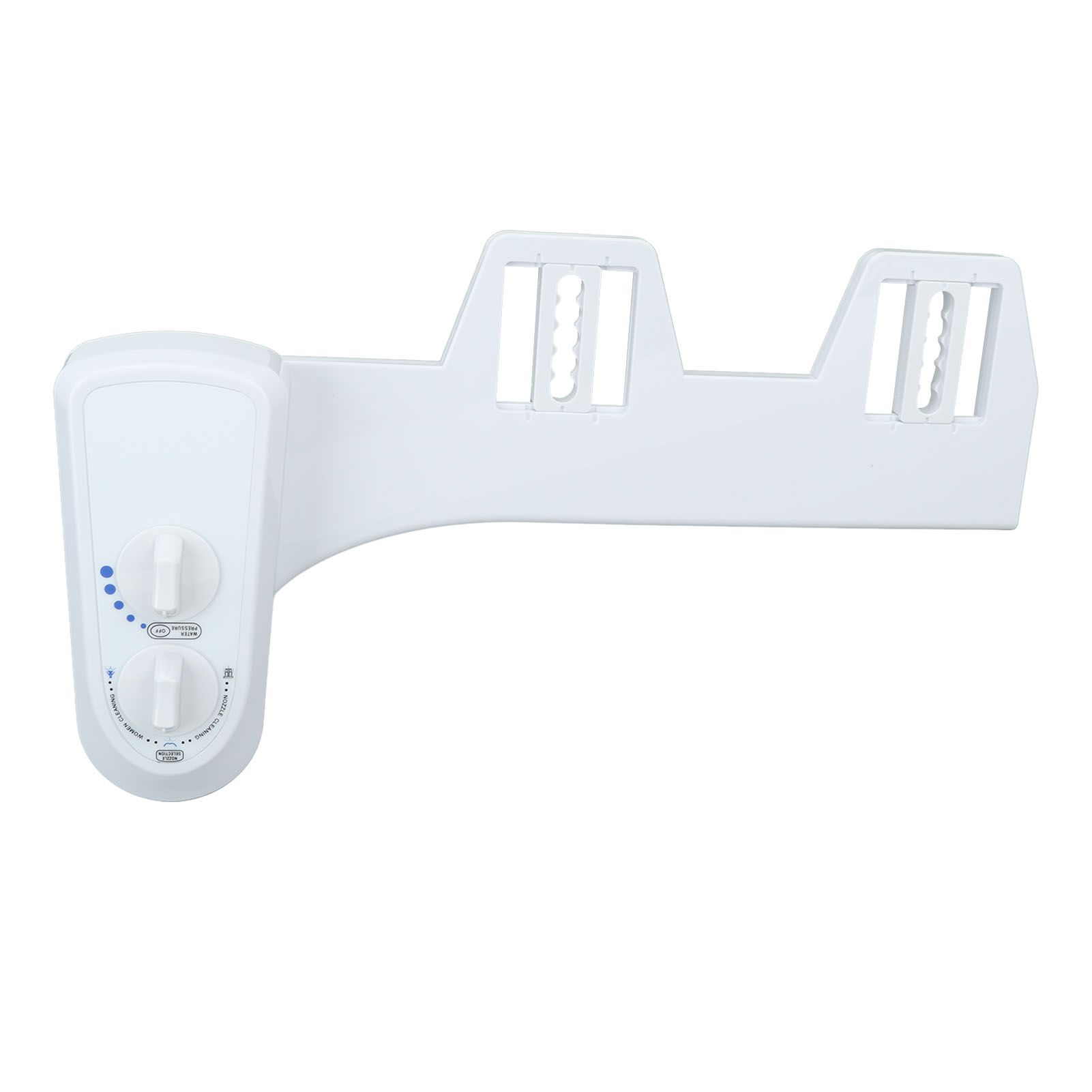 Bidet Attachment Self Cleaning Dual Nozzle Adjustable Water Pressure Cold Water Toilet Bidet for Feminine Wash 9/16 - Image 3