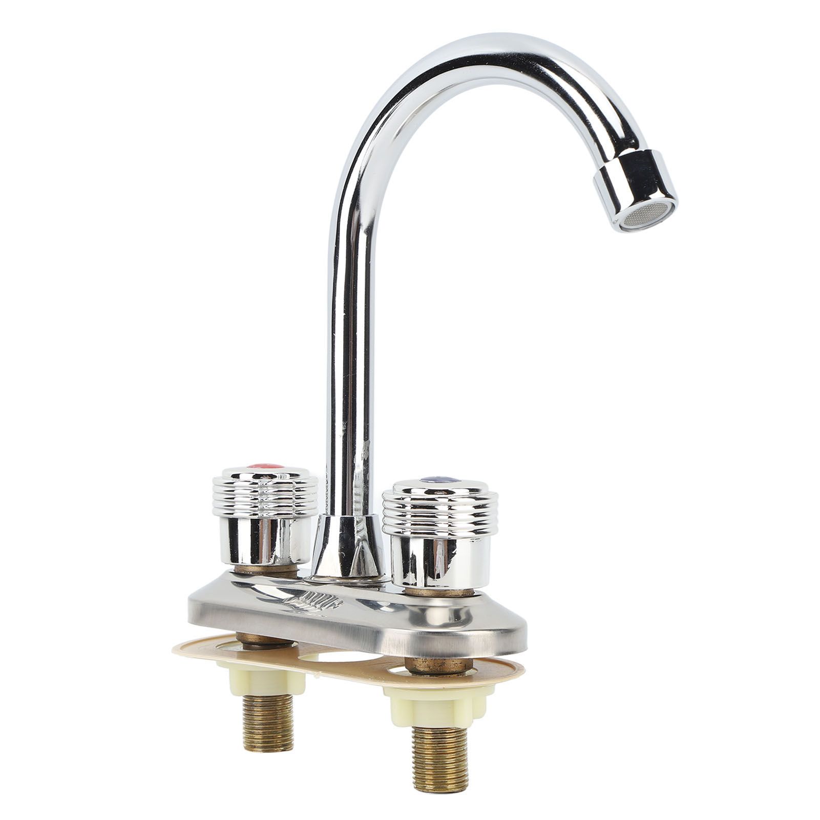 2 Handle Bathroom Faucet Water Saving Hot Water Centerset Bathroom Faucet for Kitchens Bath Basin - Image 3