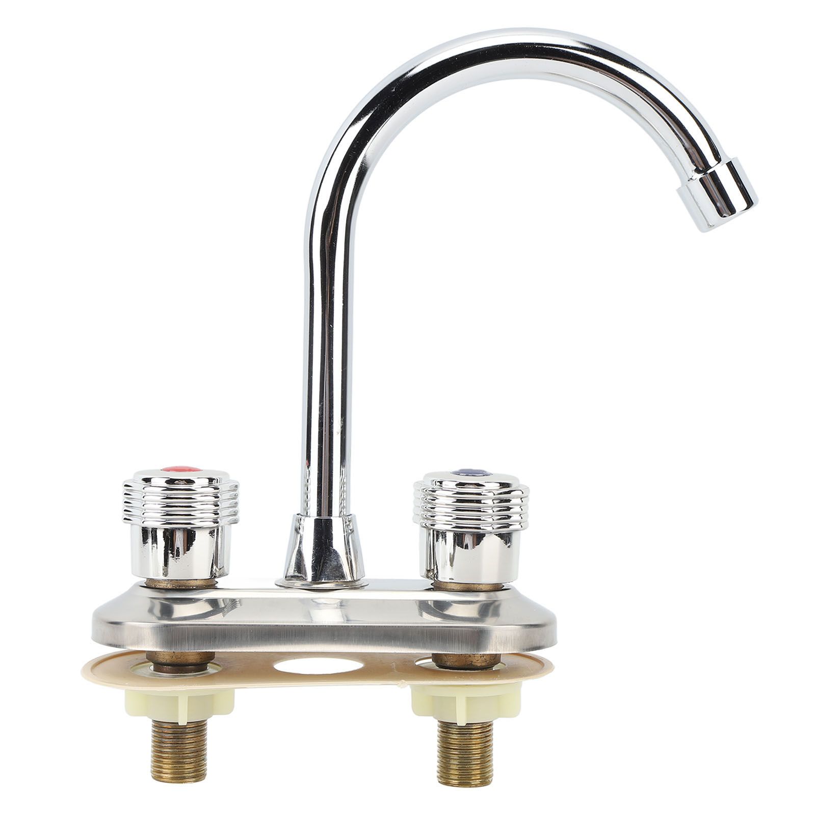 2 Handle Bathroom Faucet Water Saving Hot Water Centerset Bathroom Faucet for Kitchens Bath Basin - Image 6