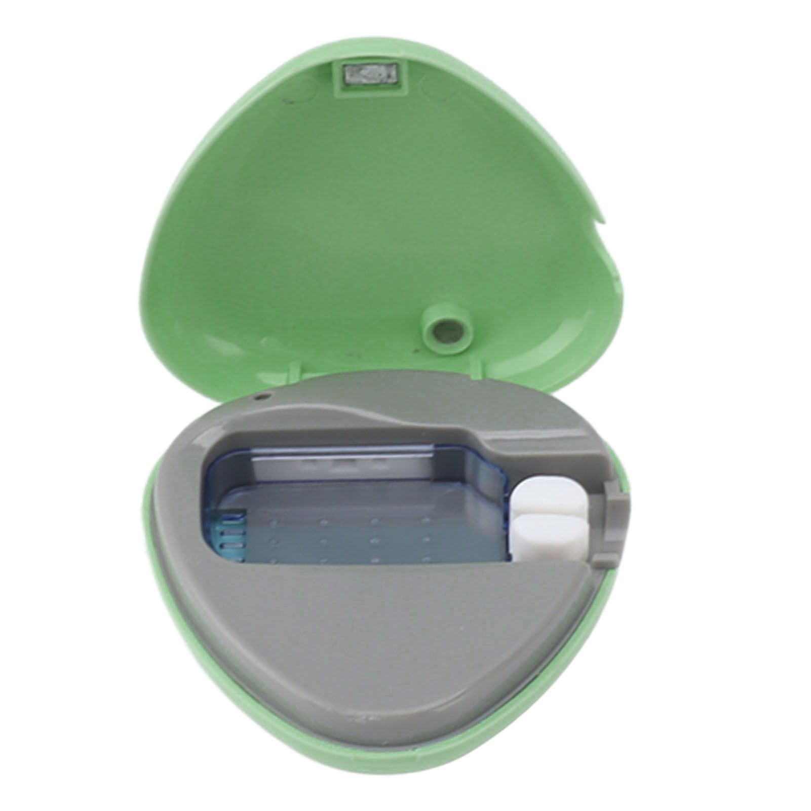 Toothbrush Sanitizer Portable Rechargeable Toothbrush Cleaner Holder Travel Home Toothbrush Case Green - Image 5