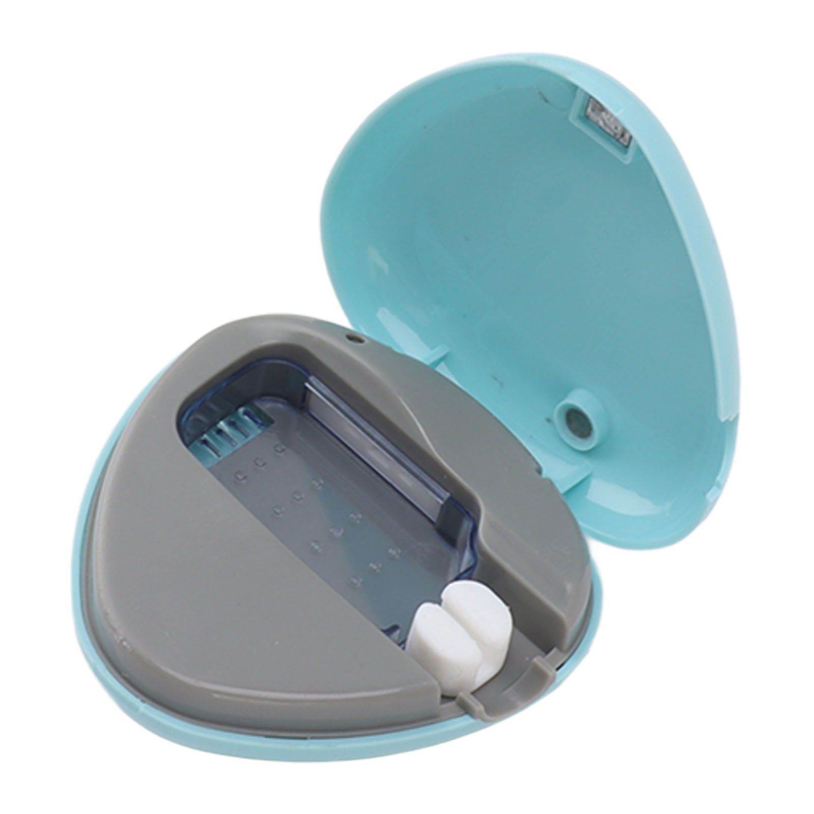 Toothbrush Sanitizer Portable Rechargeable Toothbrush Cleaner Holder Travel Home Toothbrush Case Blue - Image 4
